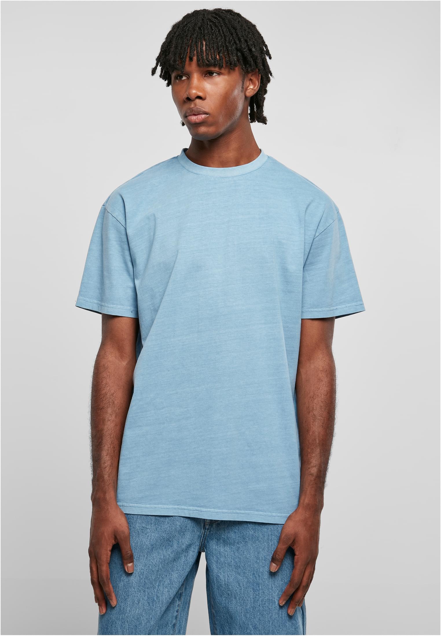 Heavy Oversized Garment Dye Tee | horizonblue