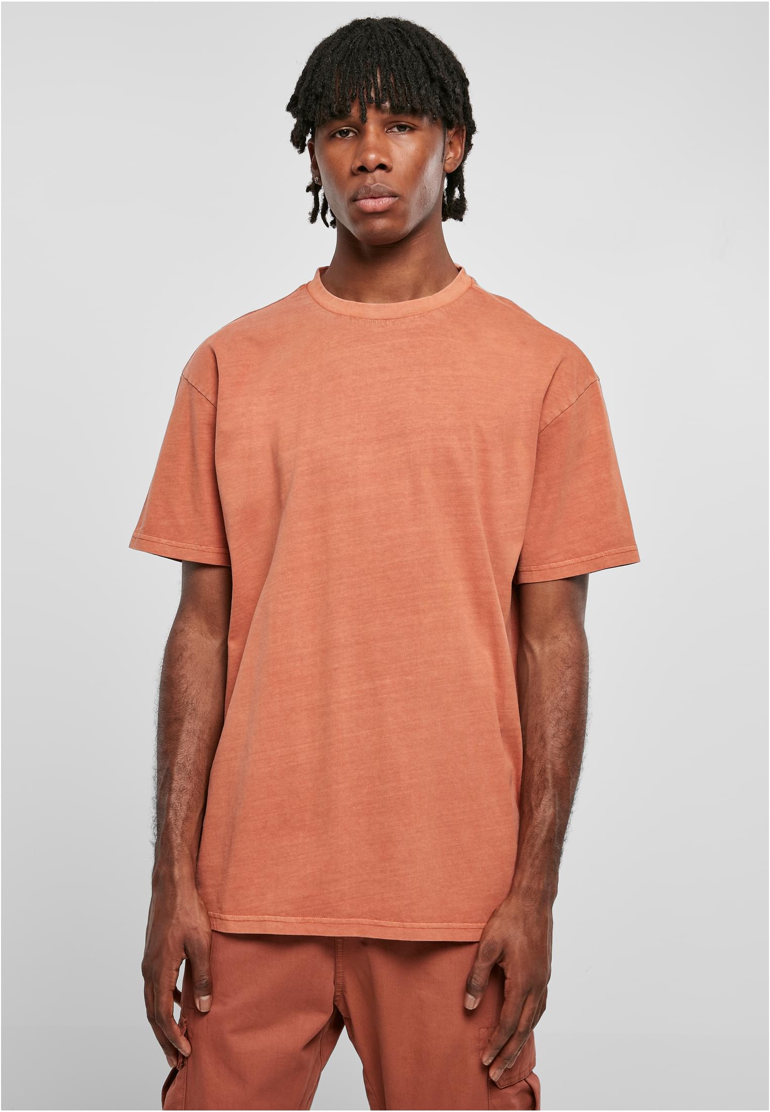 Heavy Oversized Garment Dye Tee | terracotta