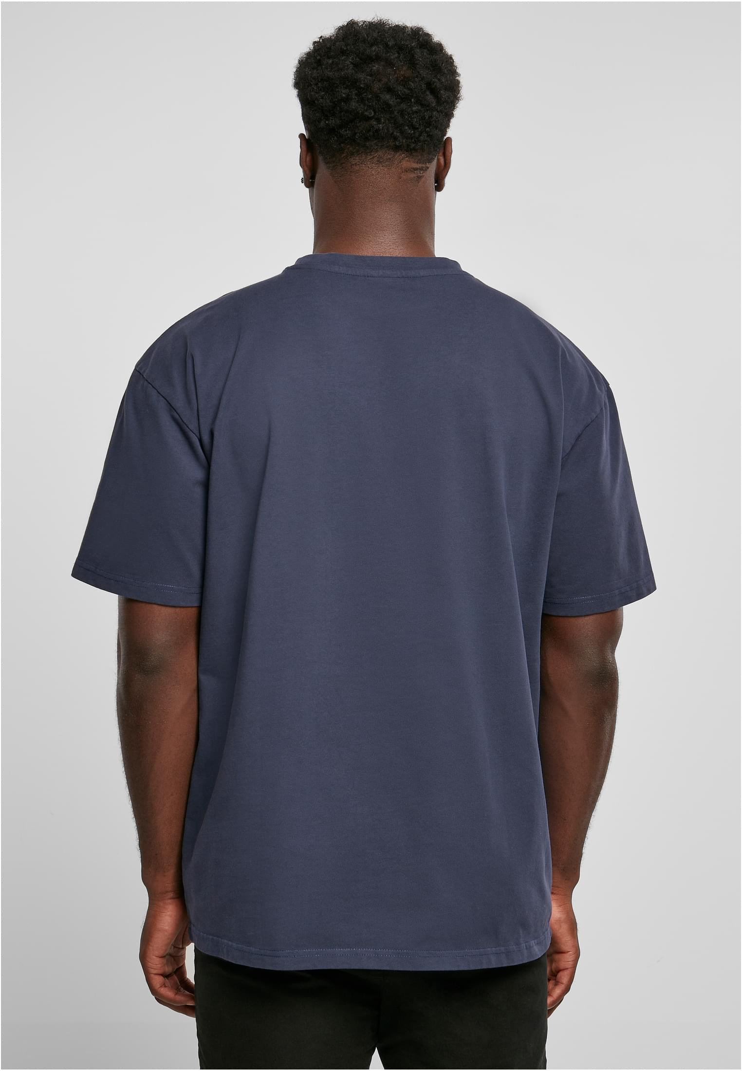 Heavy Oversized Garment Dye Tee | darkblue