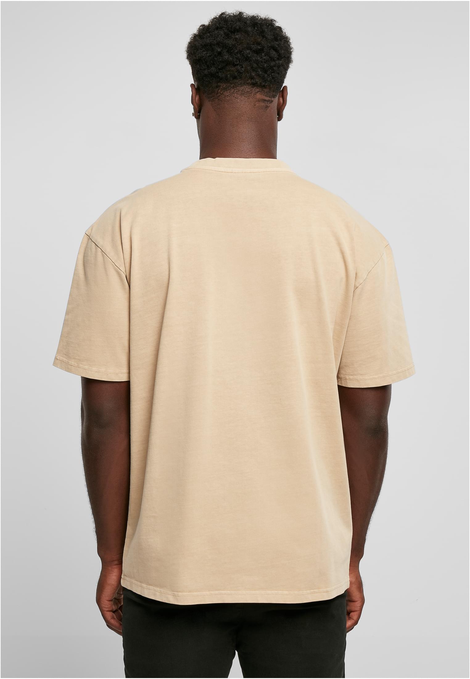 Heavy Oversized Garment Dye Tee | unionbeige