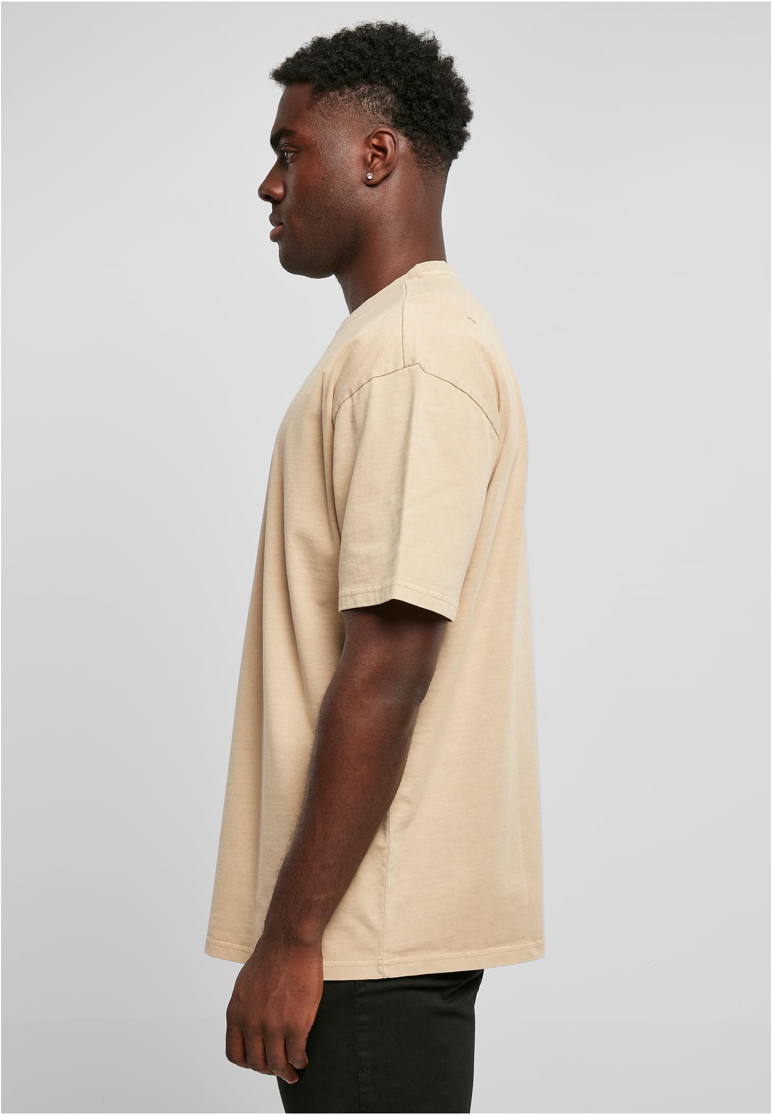 Heavy Oversized Garment Dye Tee | unionbeige