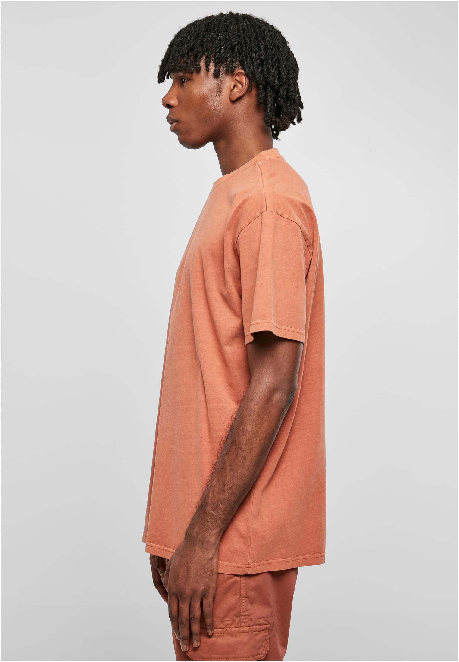 Heavy Oversized Garment Dye Tee | terracotta