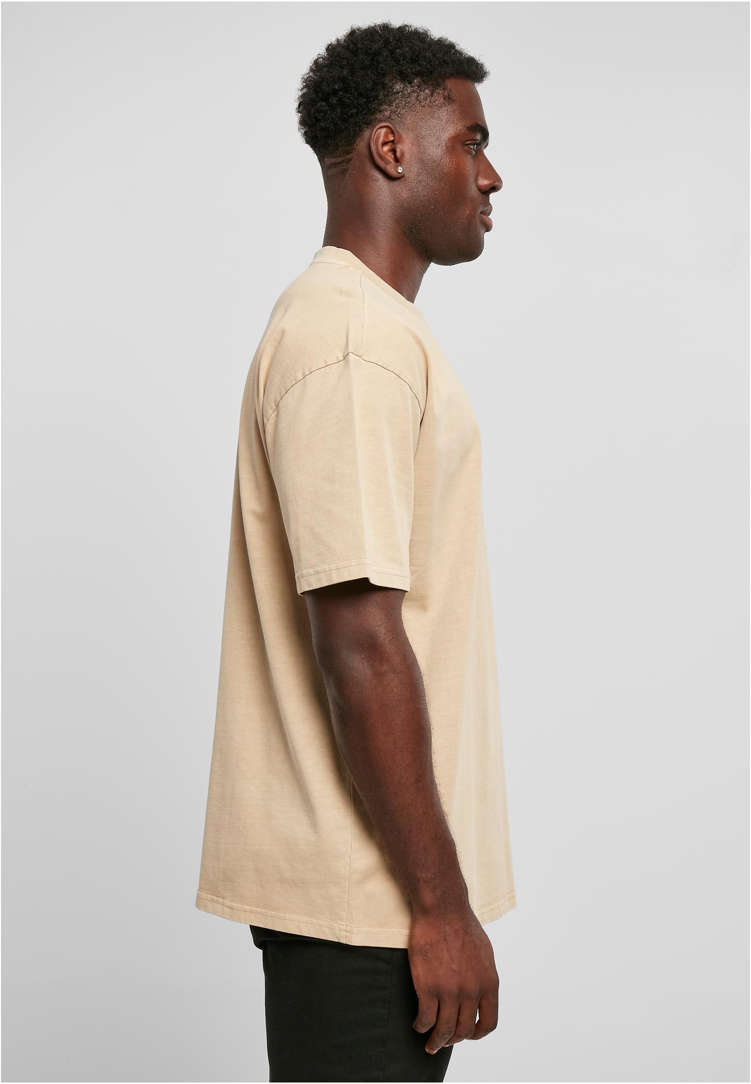 Heavy Oversized Garment Dye Tee | unionbeige