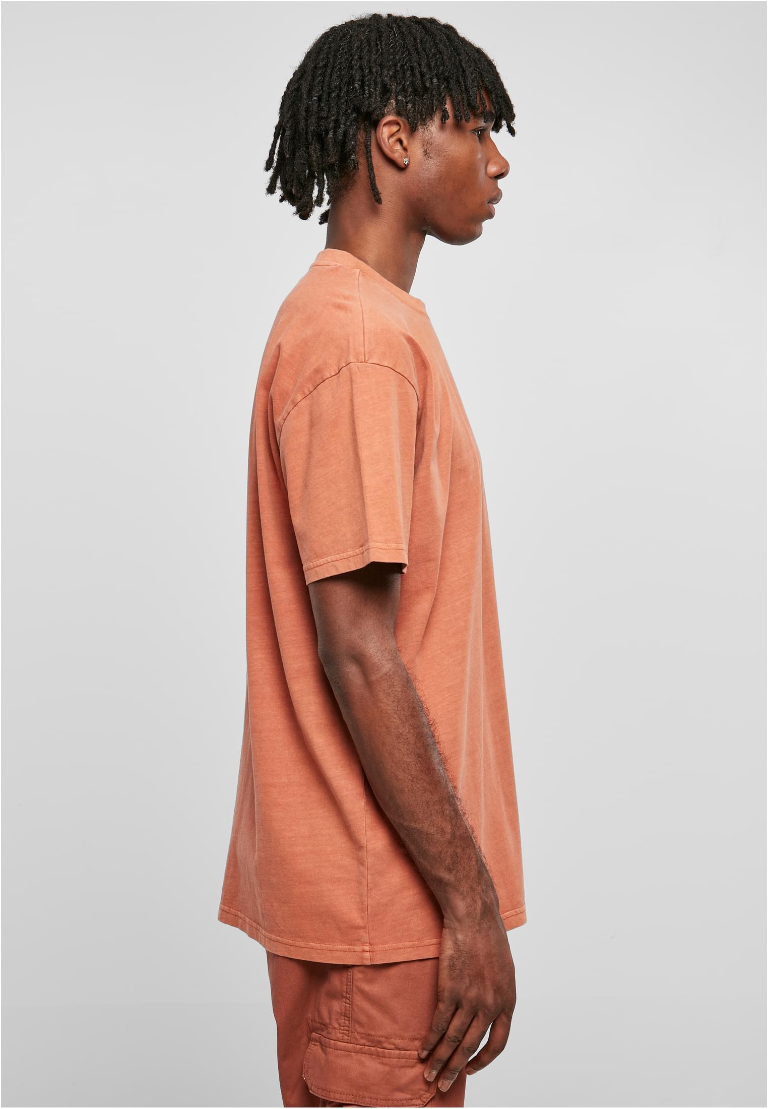 Heavy Oversized Garment Dye Tee | terracotta