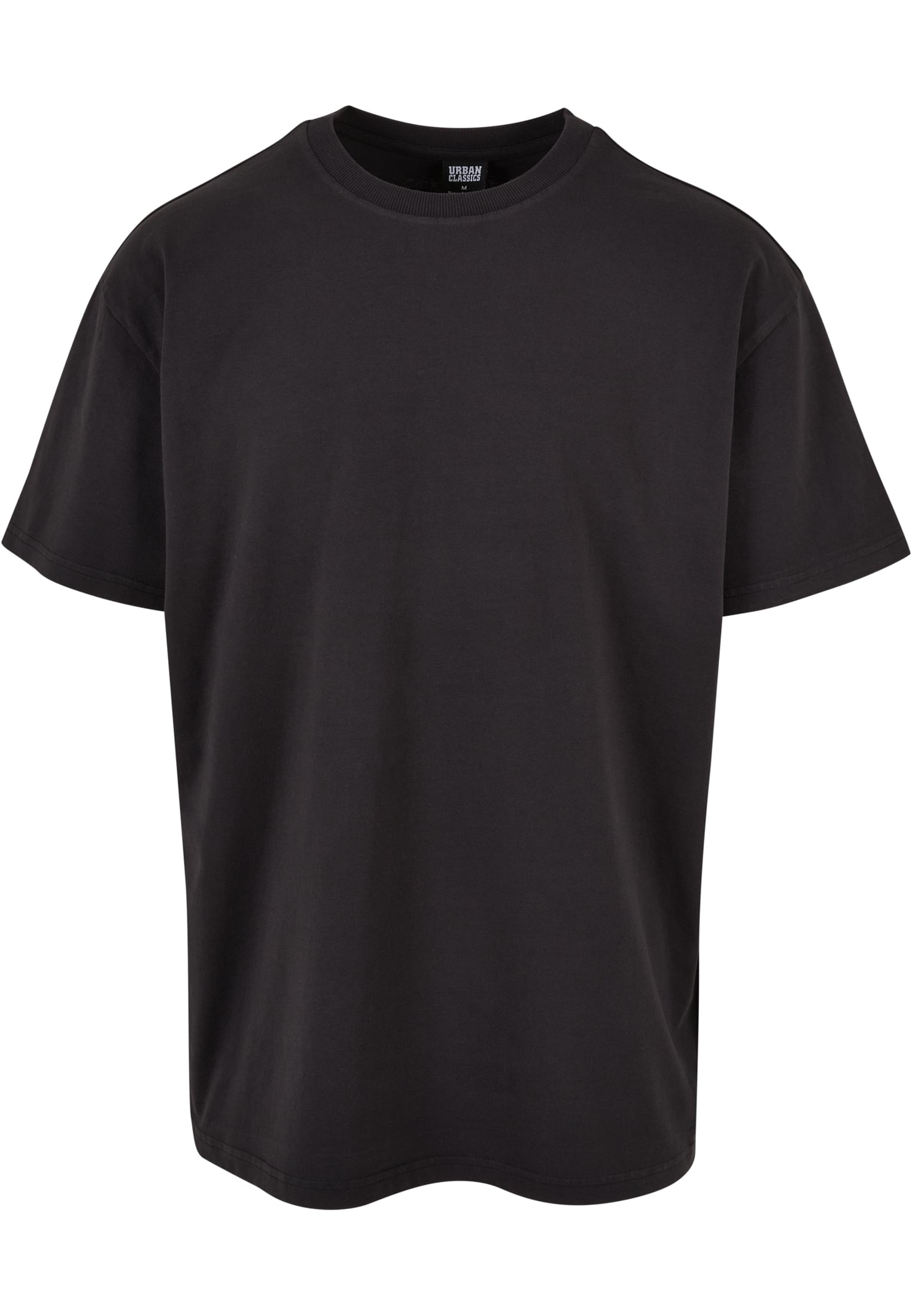 Heavy Oversized Garment Dye Tee | black