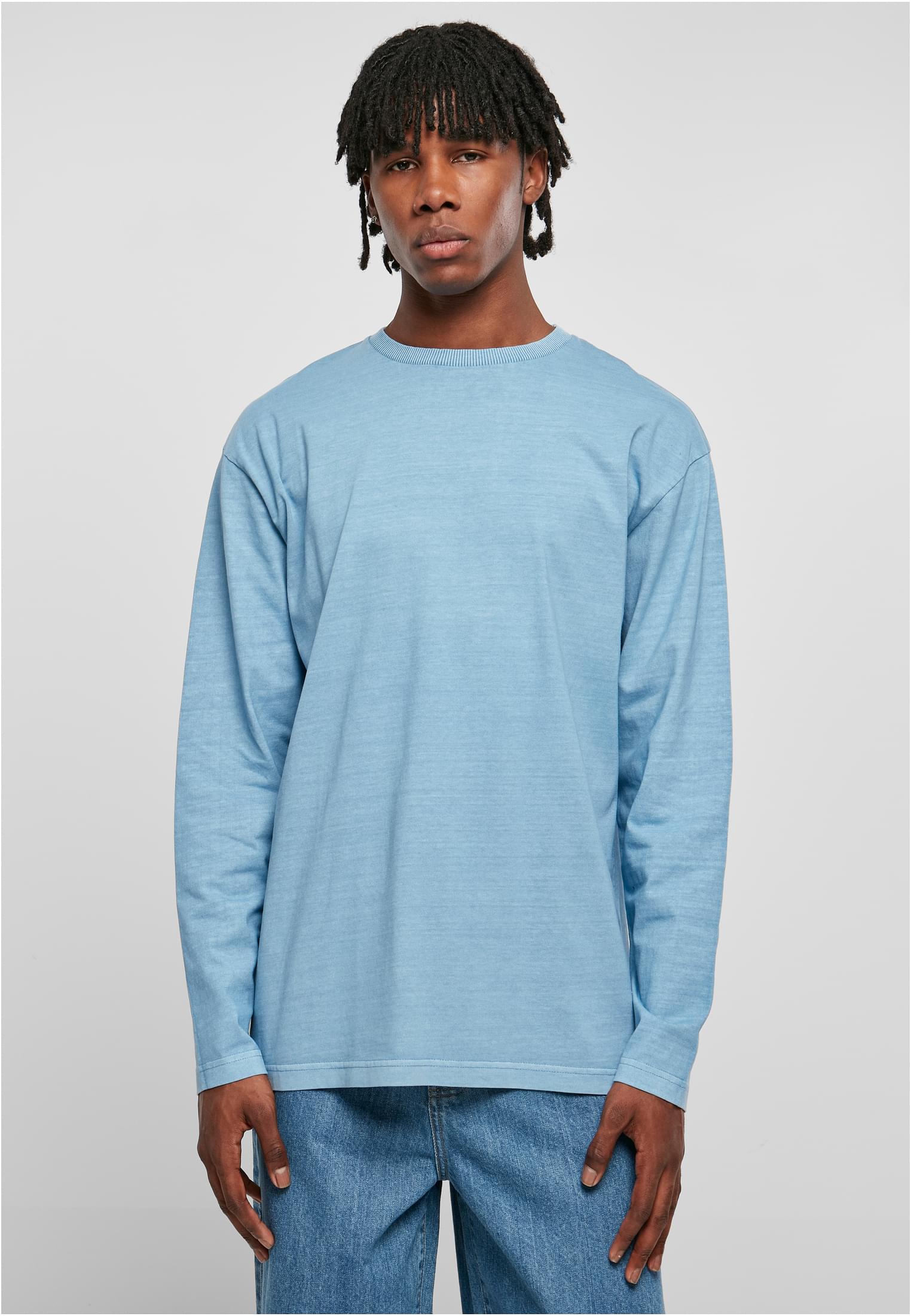 Heavy Oversized Garment Dye Longsleeve | horizonblue