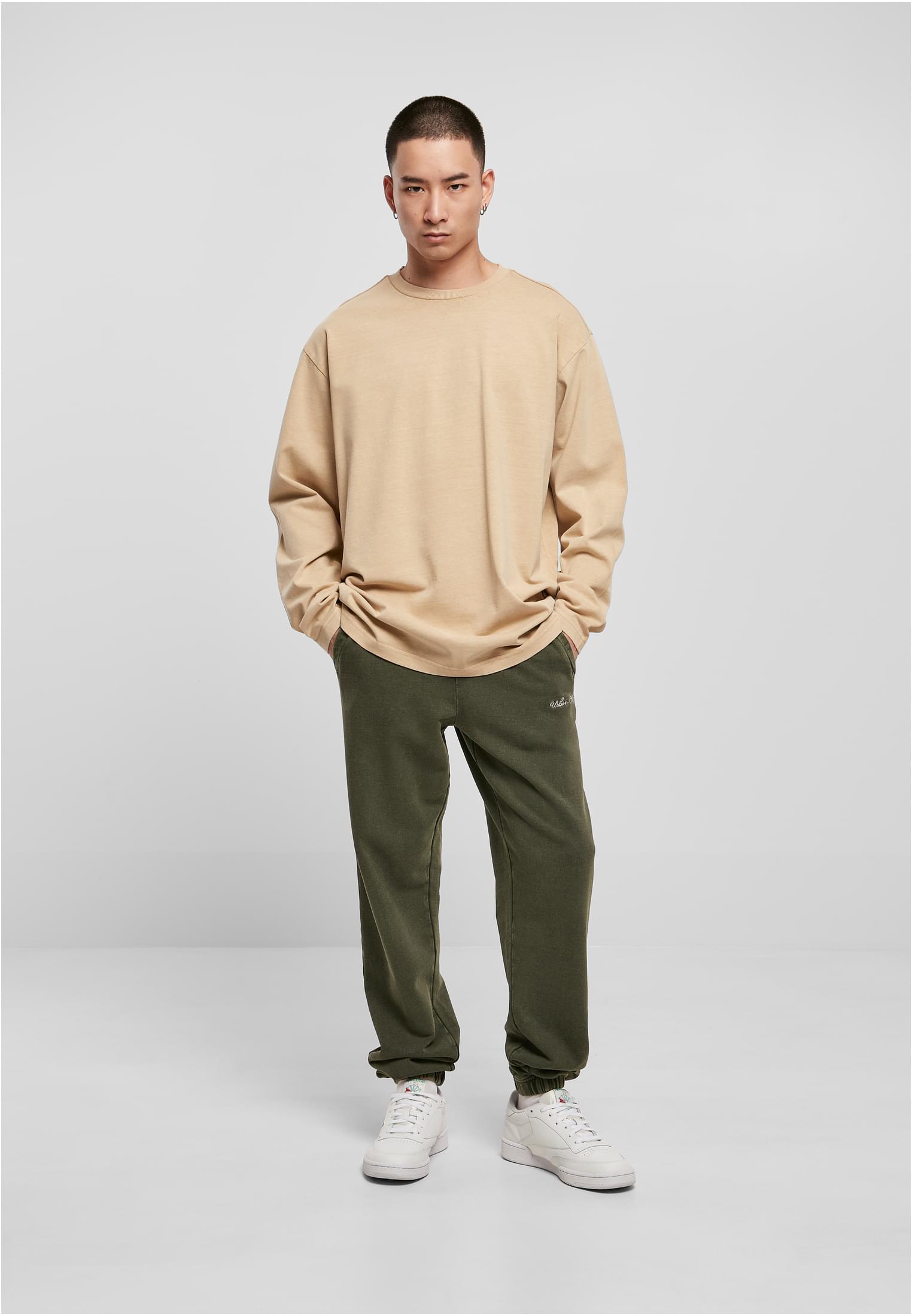 Heavy Oversized Garment Dye Longsleeve | unionbeige