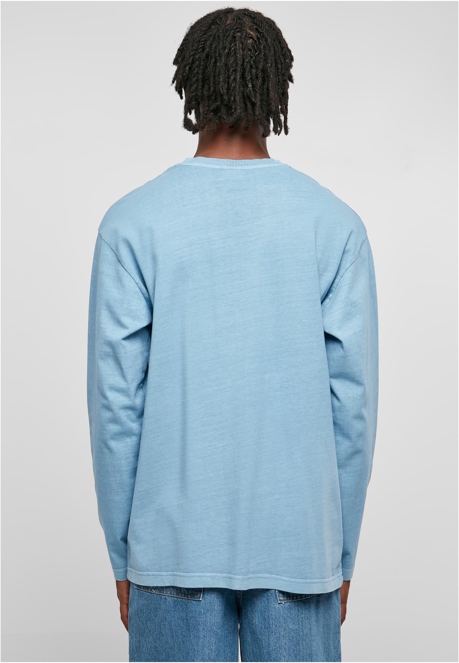 Heavy Oversized Garment Dye Longsleeve | horizonblue