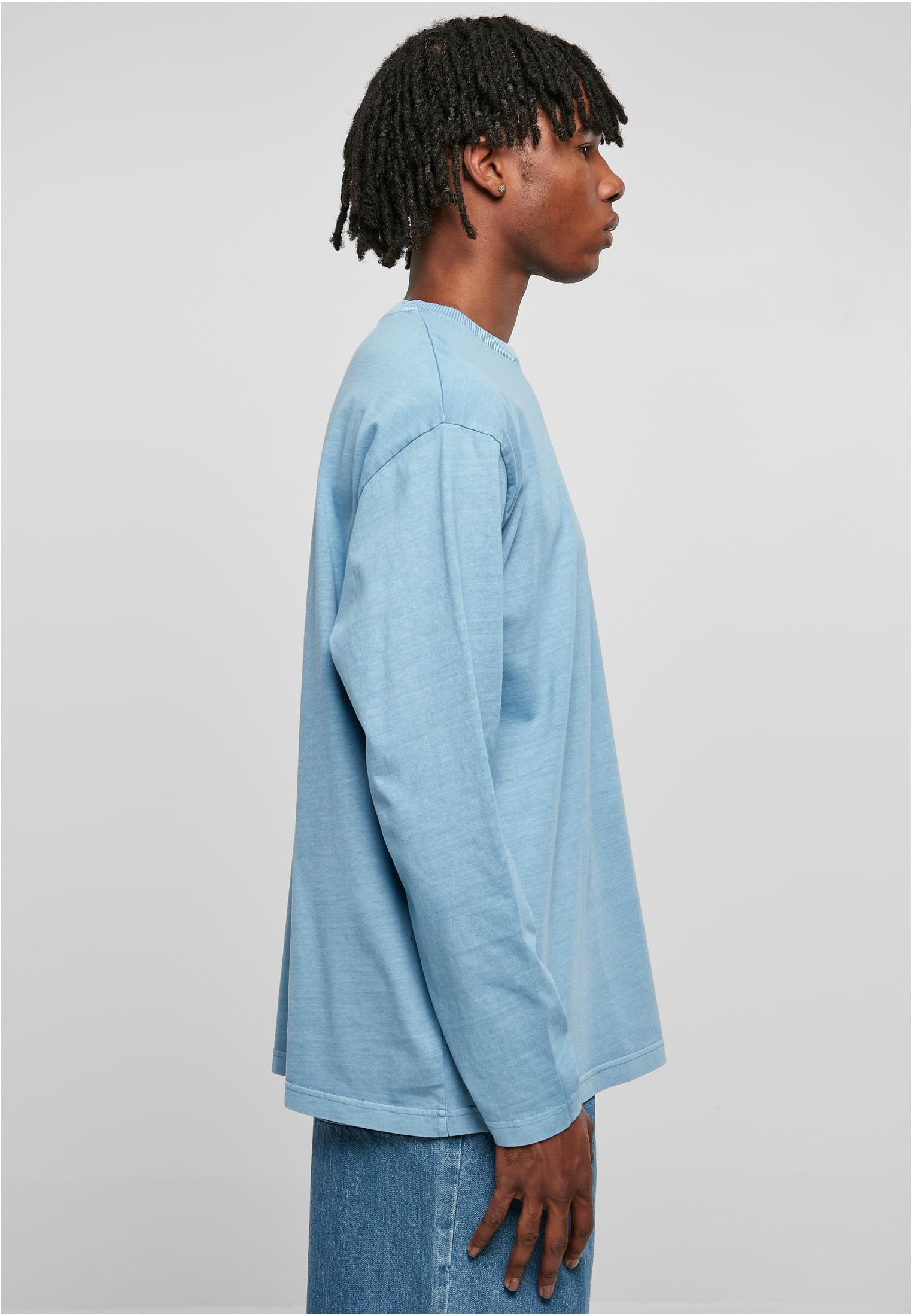 Heavy Oversized Garment Dye Longsleeve | horizonblue