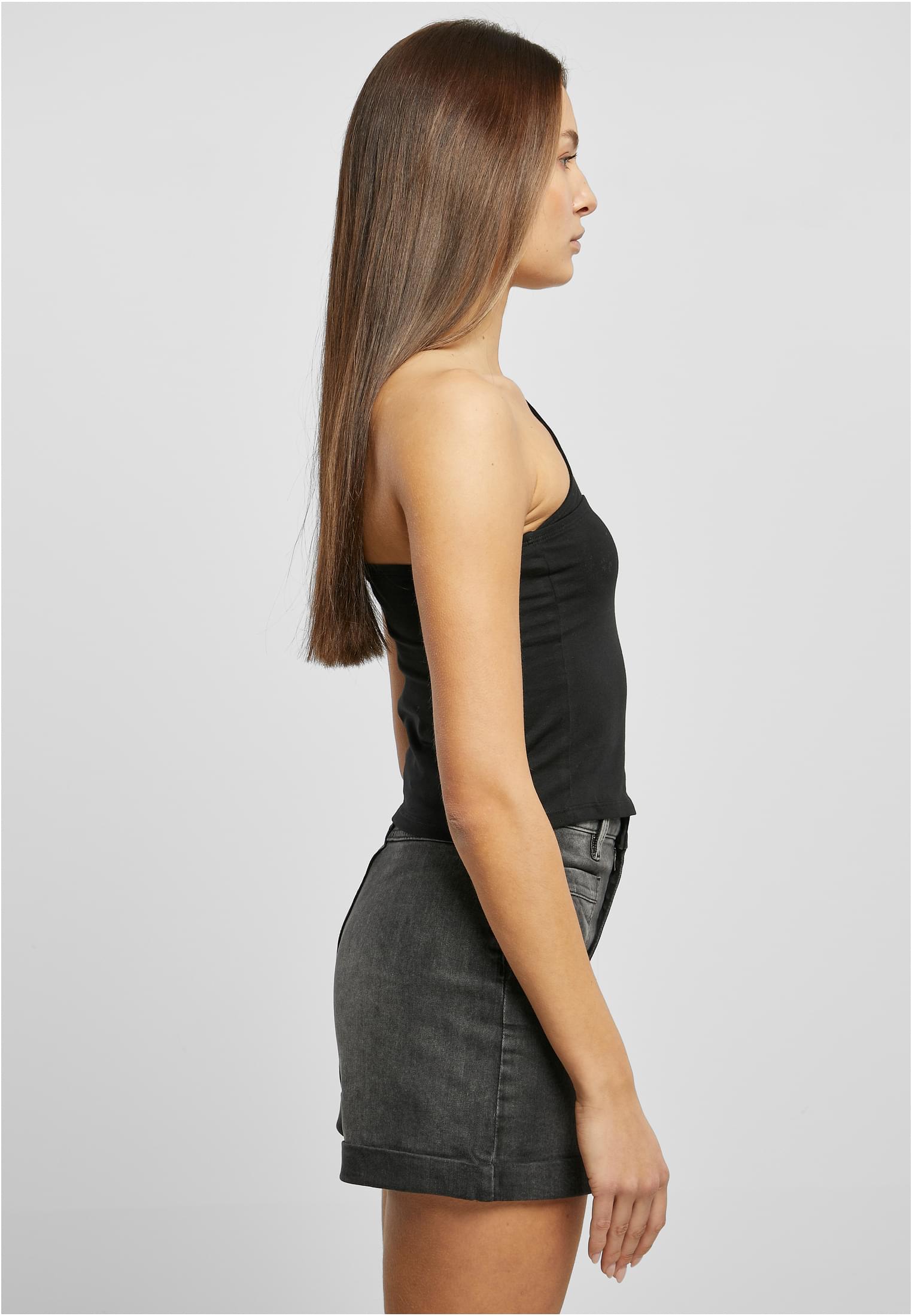 Ladies One Strap Top | black