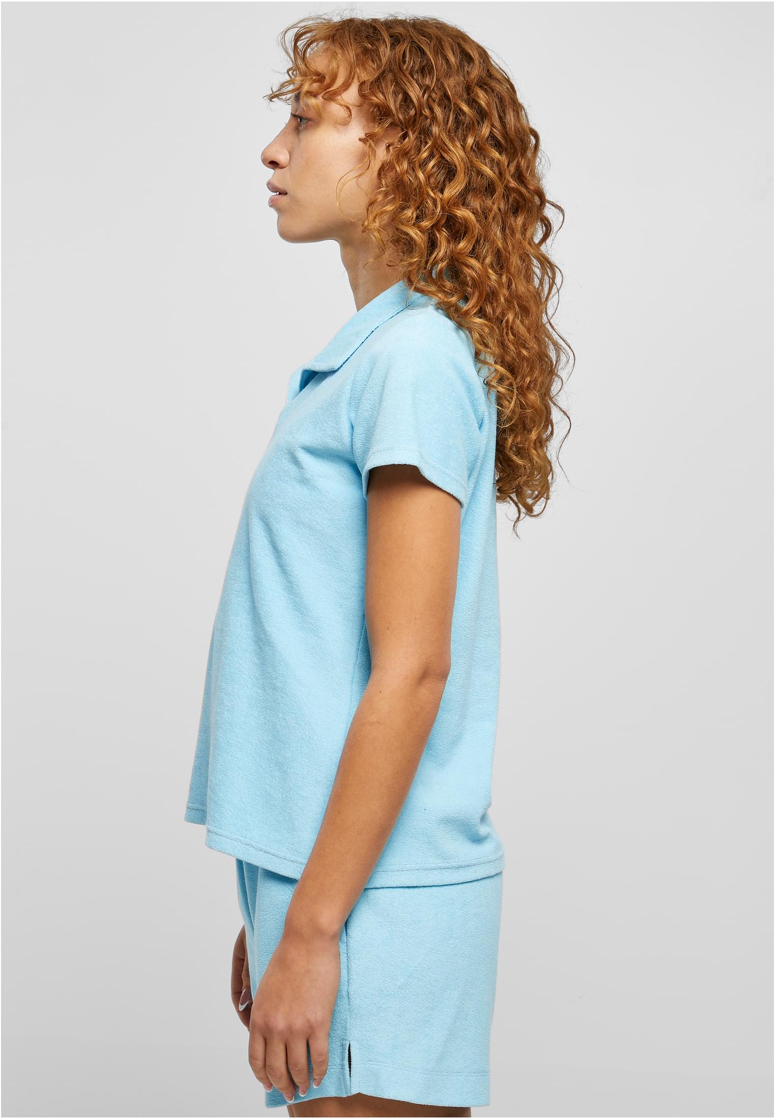 Ladies Towel Polo Tee | balticblue