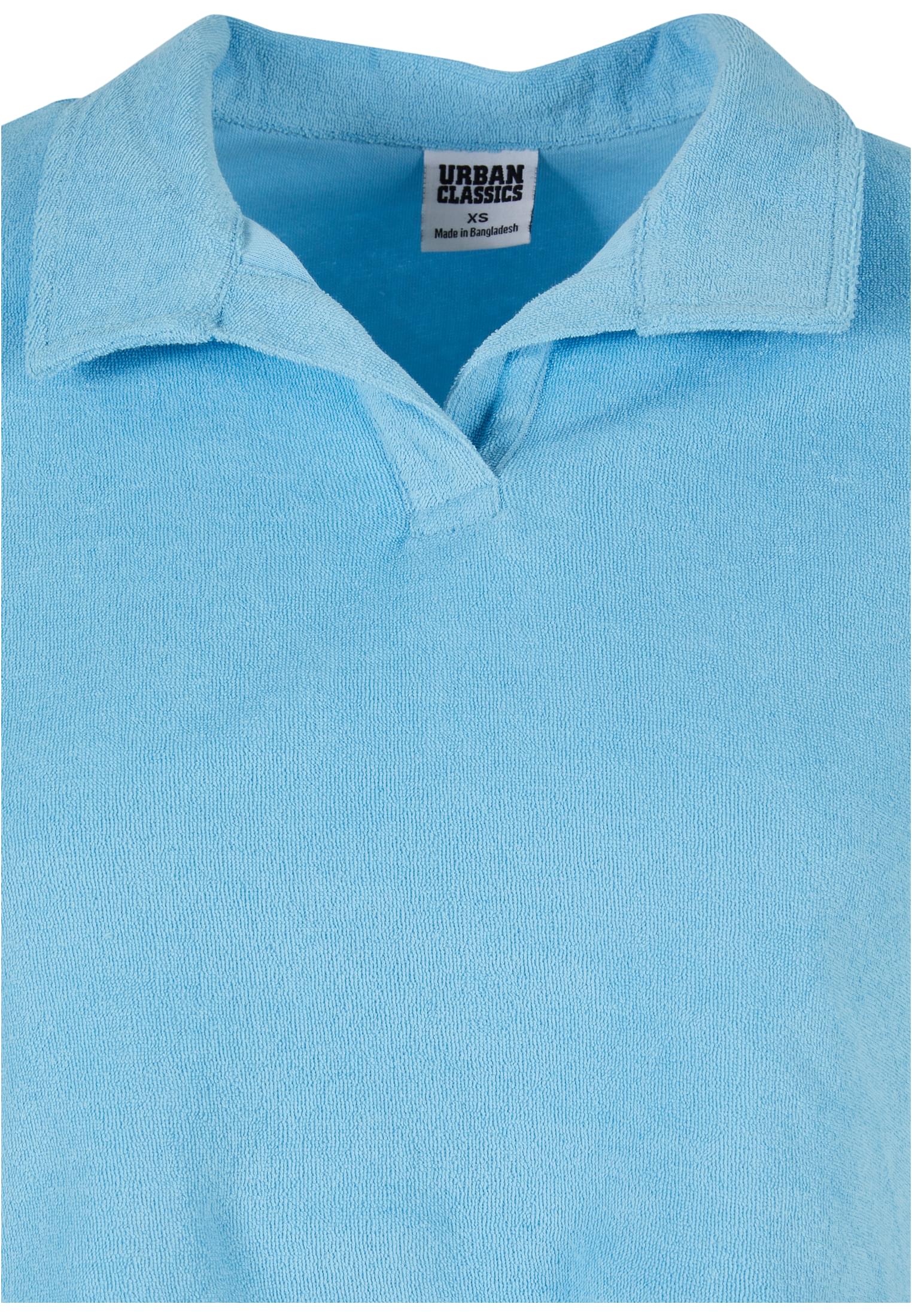 Ladies Towel Polo Tee | balticblue