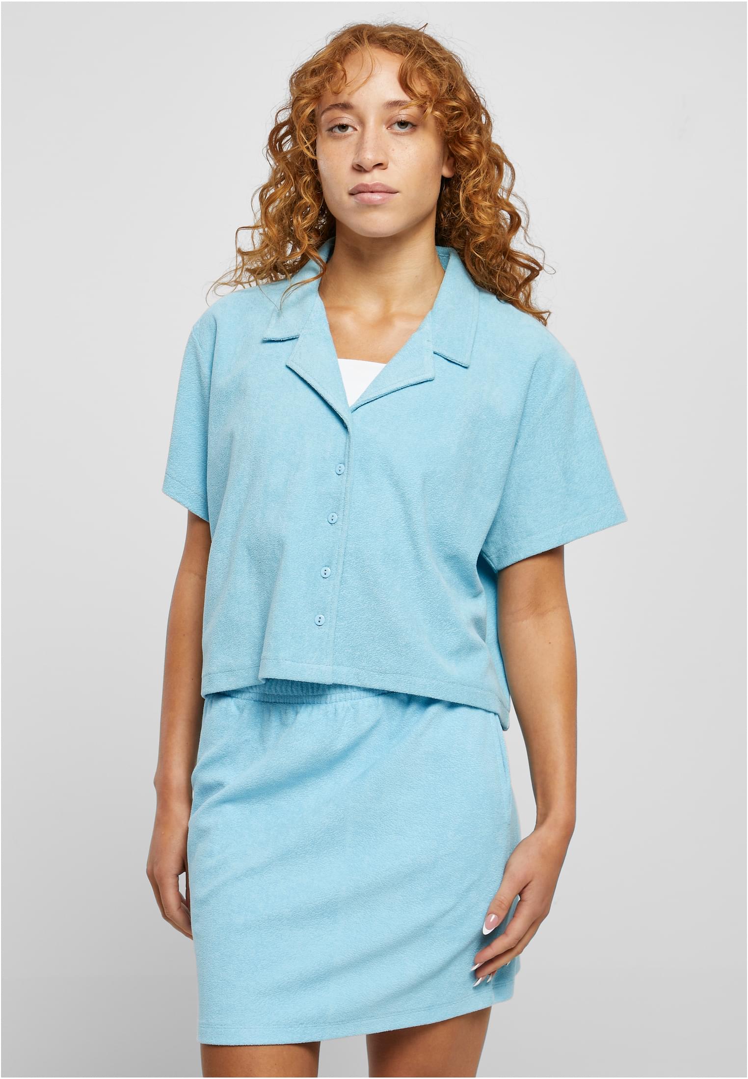 Ladies Towel Resort Shirt | balticblue