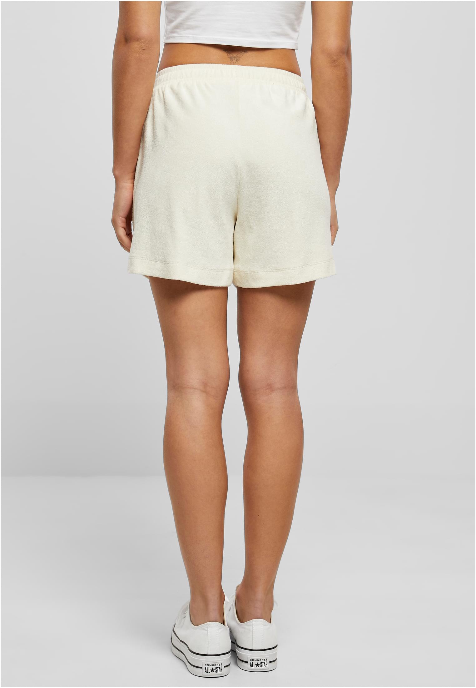 Ladies Towel Shorts | palewhite