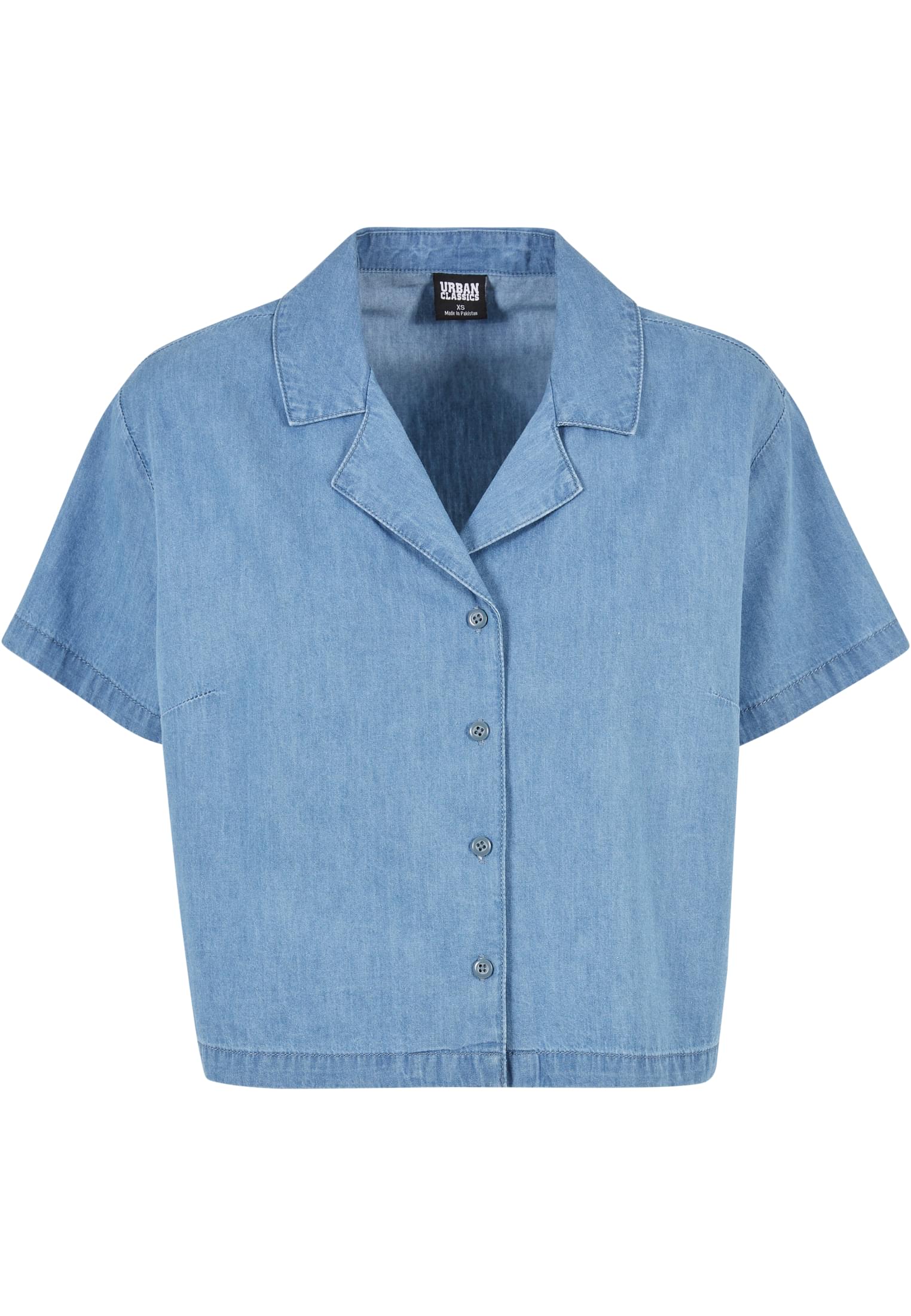 Ladies Light Denim Resort Shirt | skyblue washed