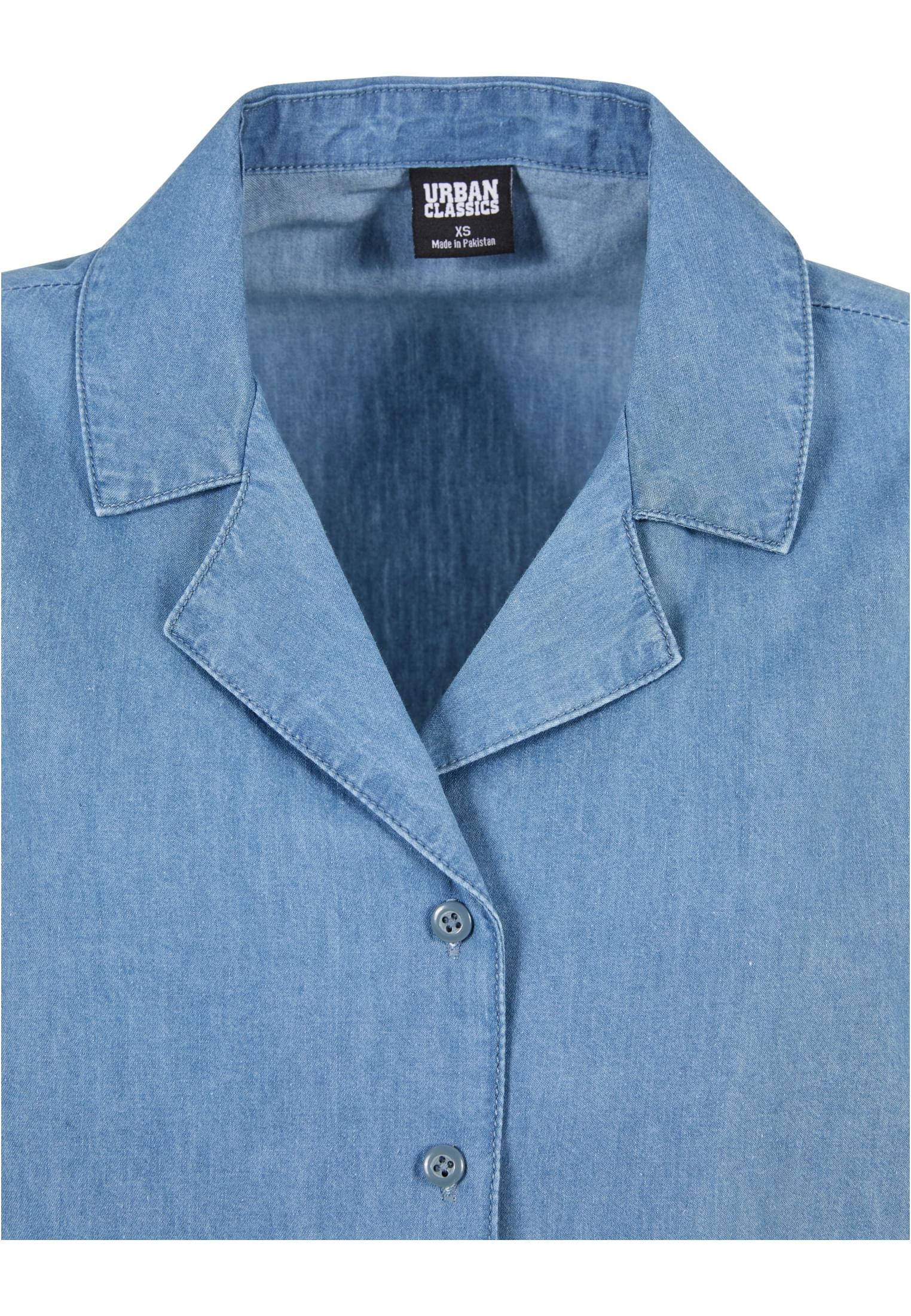 Ladies Light Denim Resort Shirt | skyblue washed