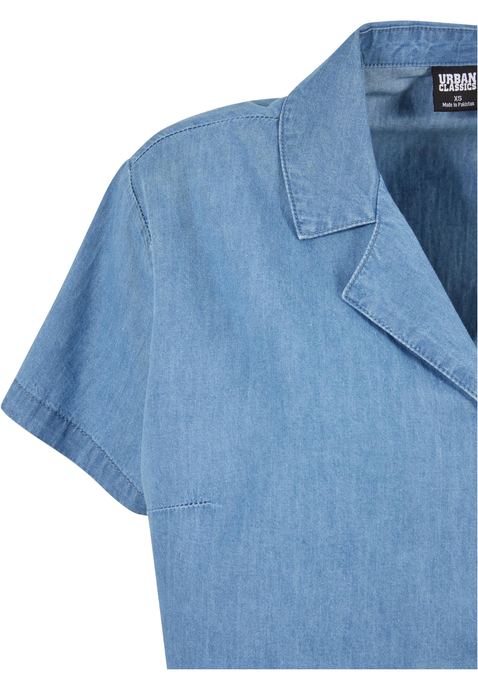 Ladies Light Denim Resort Shirt | skyblue washed