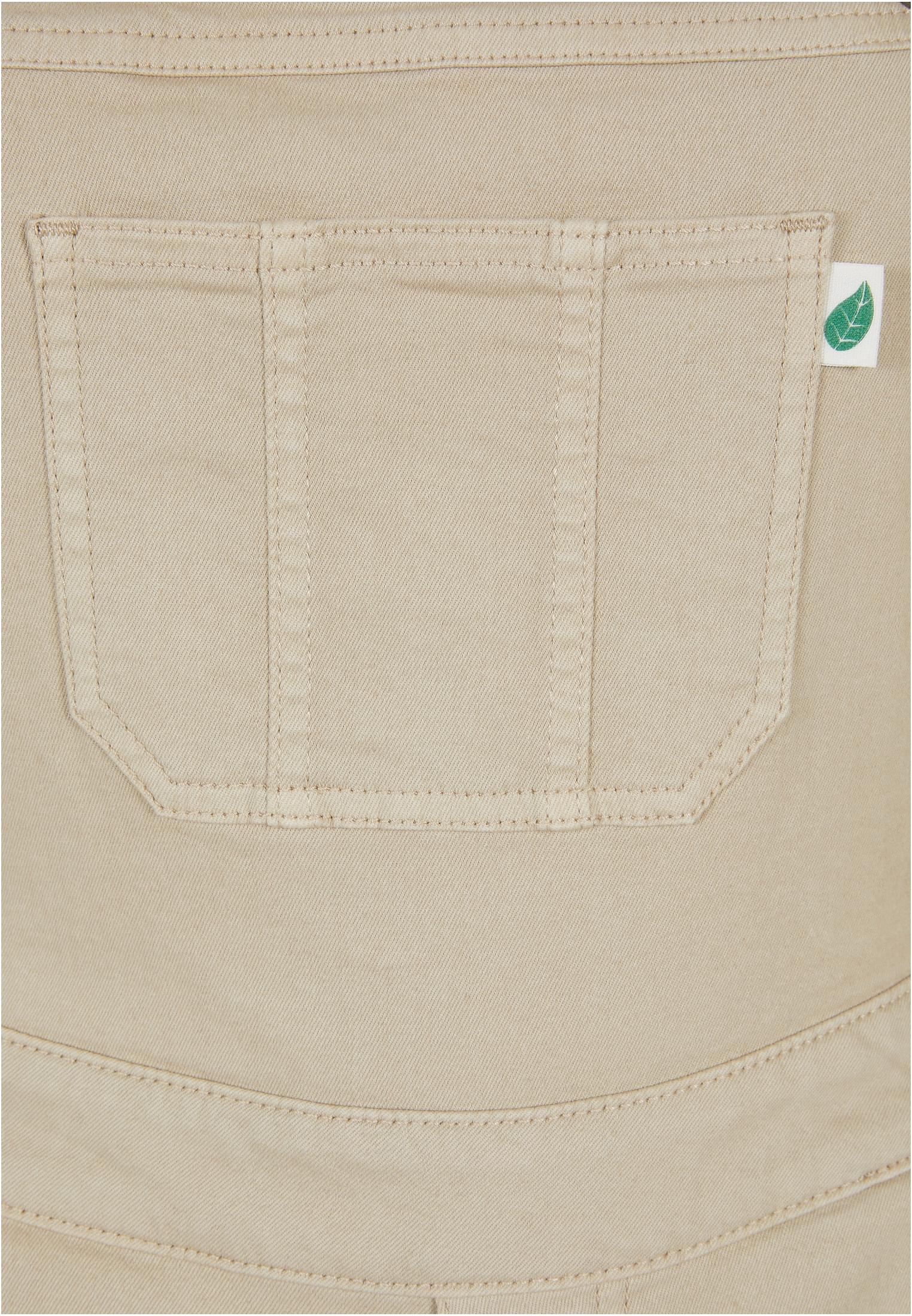 Ladies Organic Short Dungaree | offwhite raw