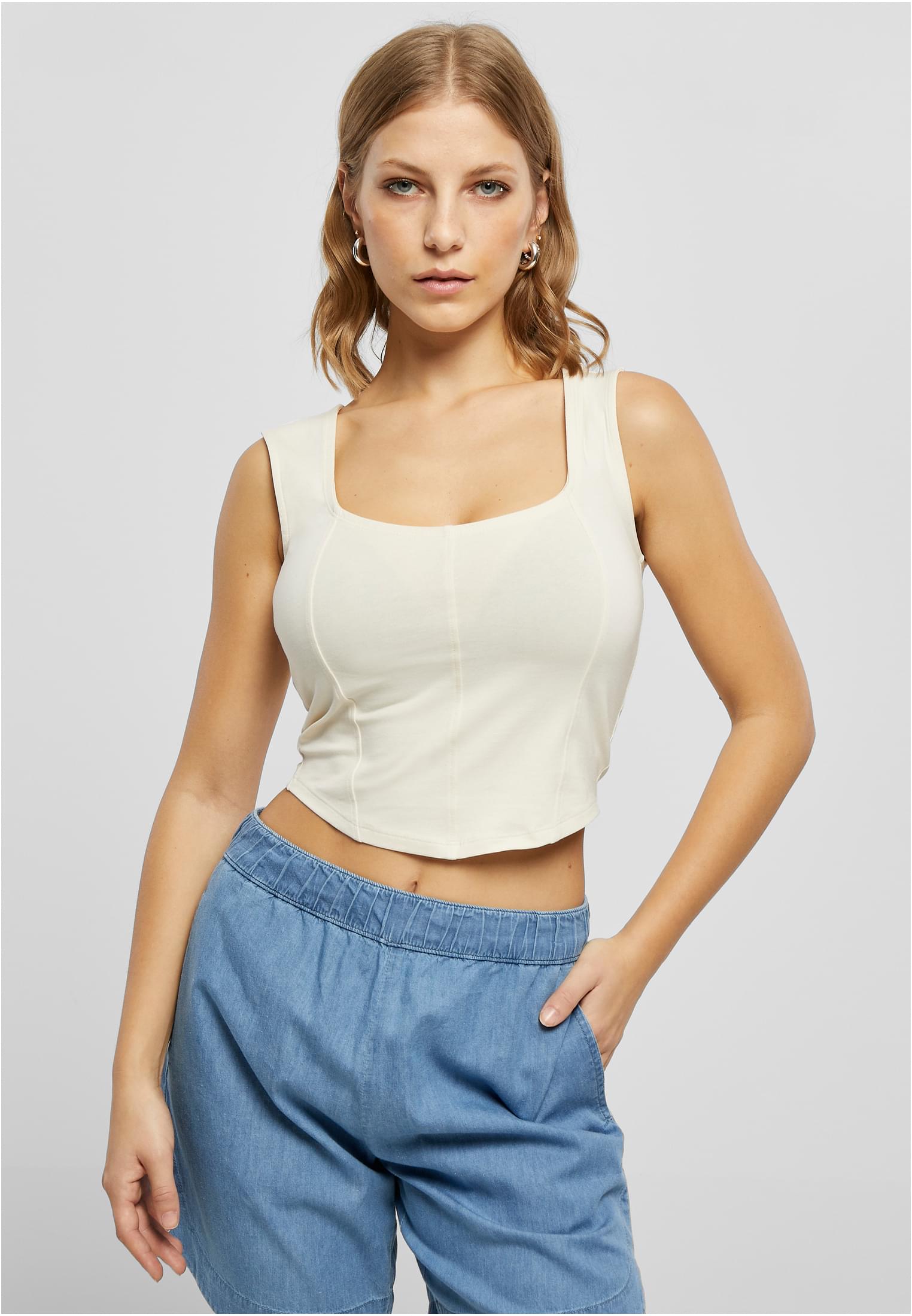 Ladies Short Corsage Top | whitesand