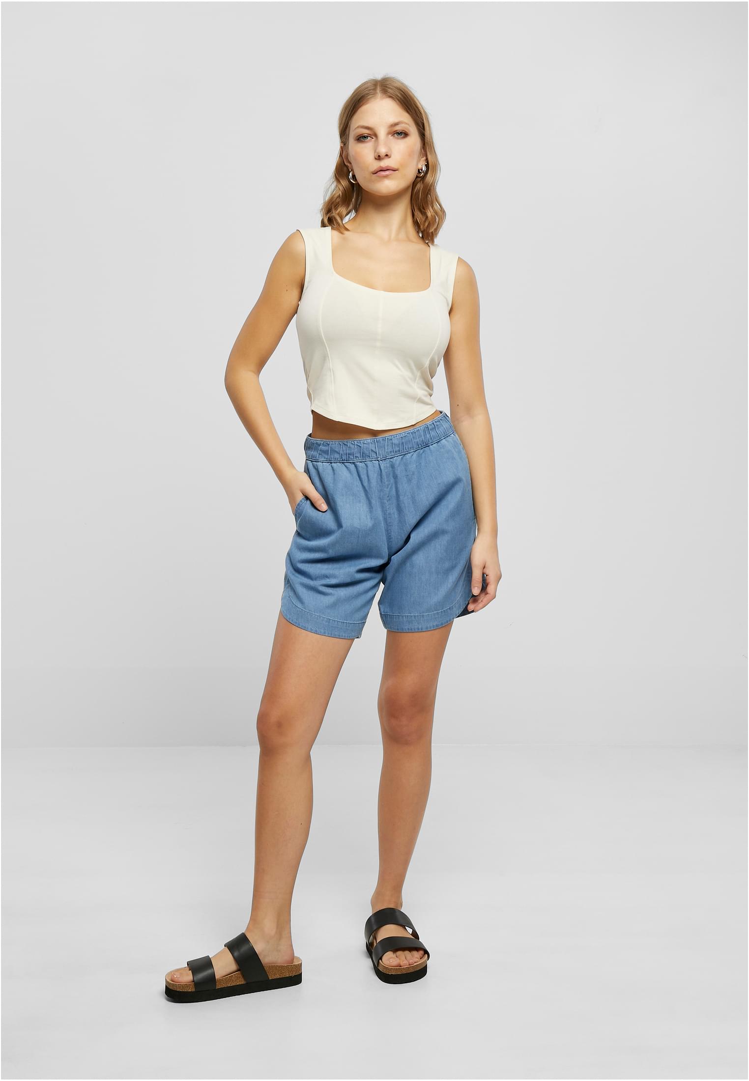 Ladies Short Corsage Top | whitesand