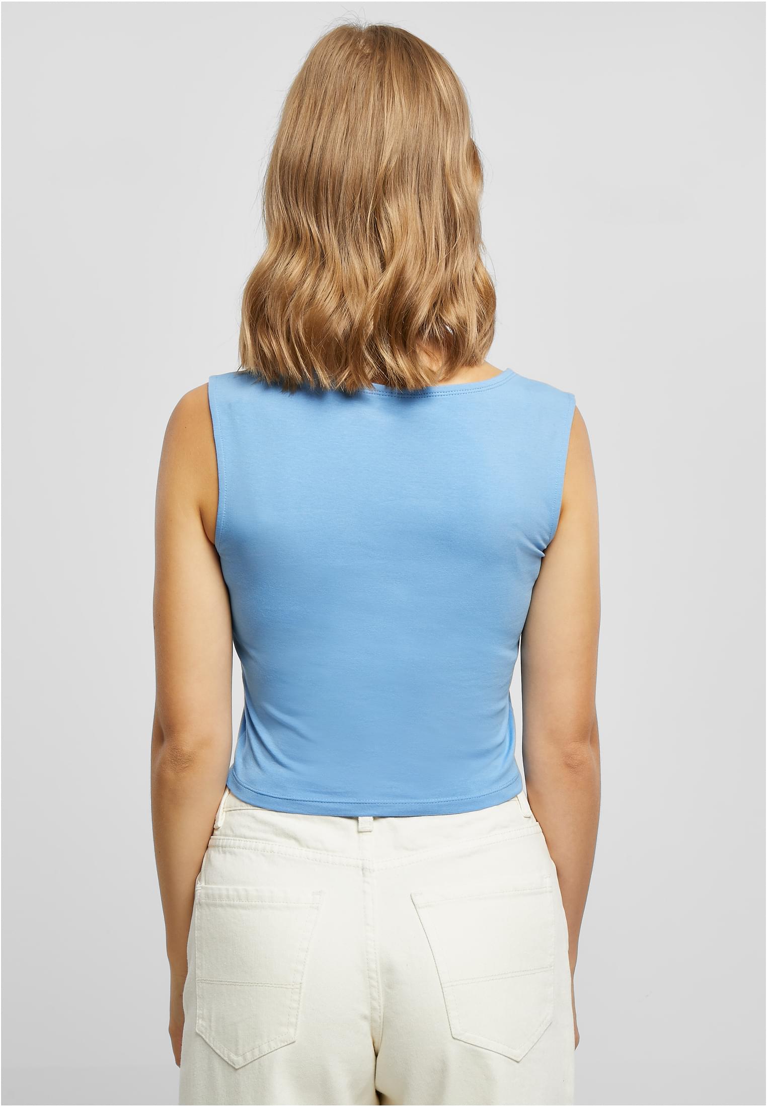 Ladies Short Corsage Top | horizonblue