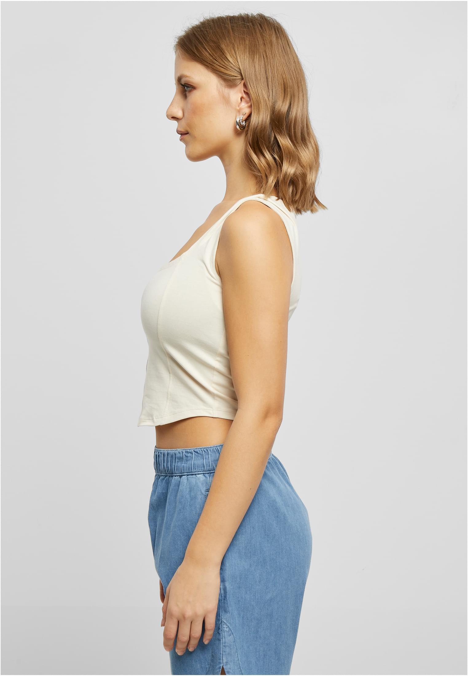 Ladies Short Corsage Top | whitesand