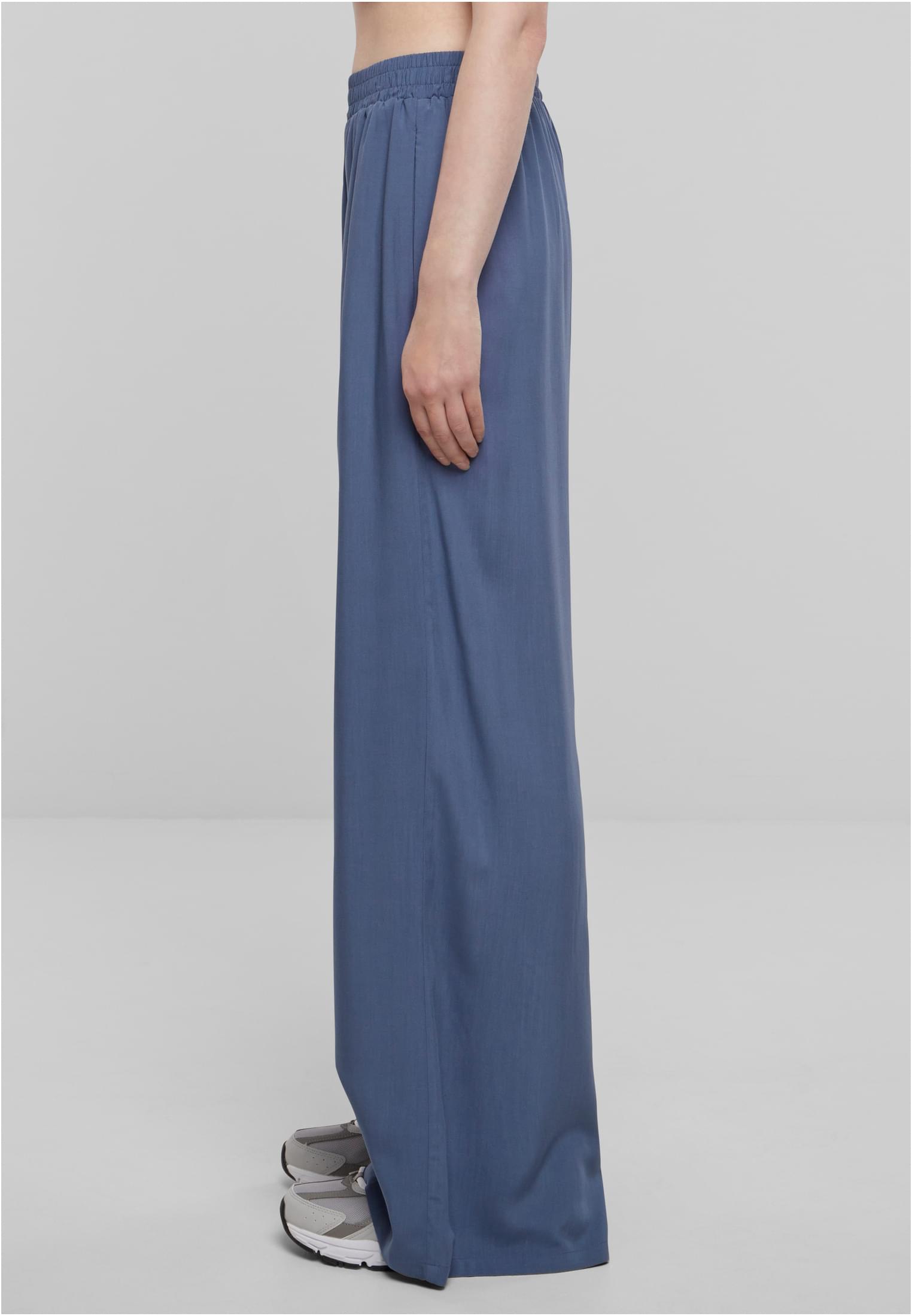 Ladies Wide Leg Viscose Pants | vintageblue