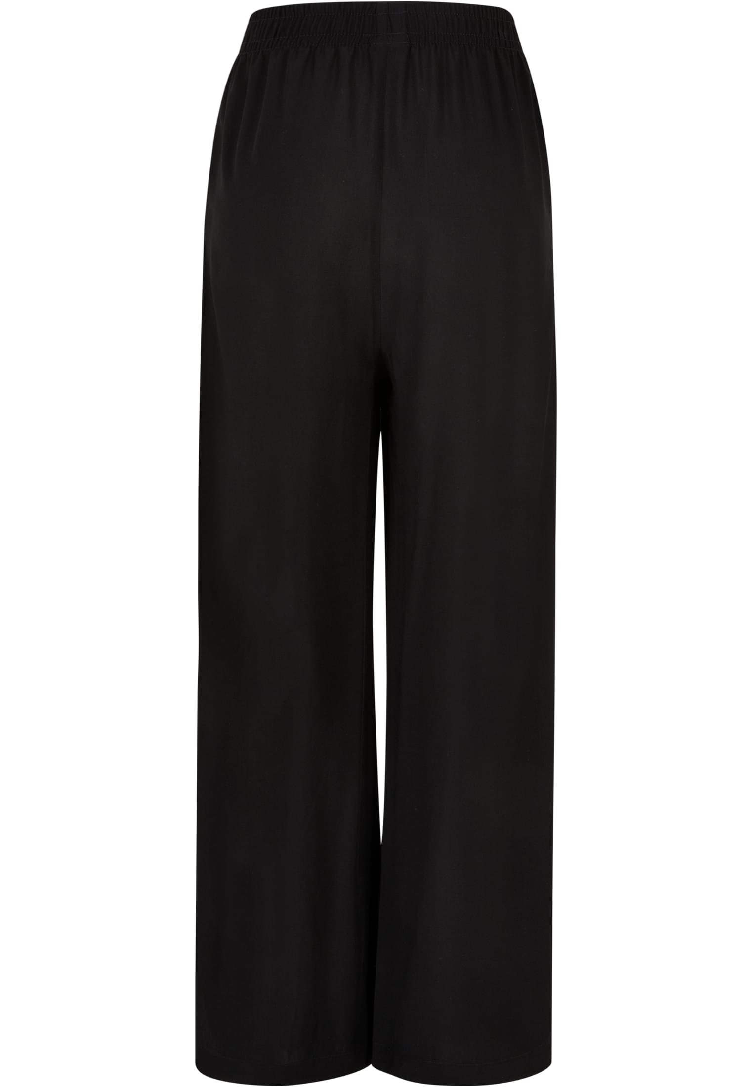 Ladies Wide Leg Viscose Pants | black