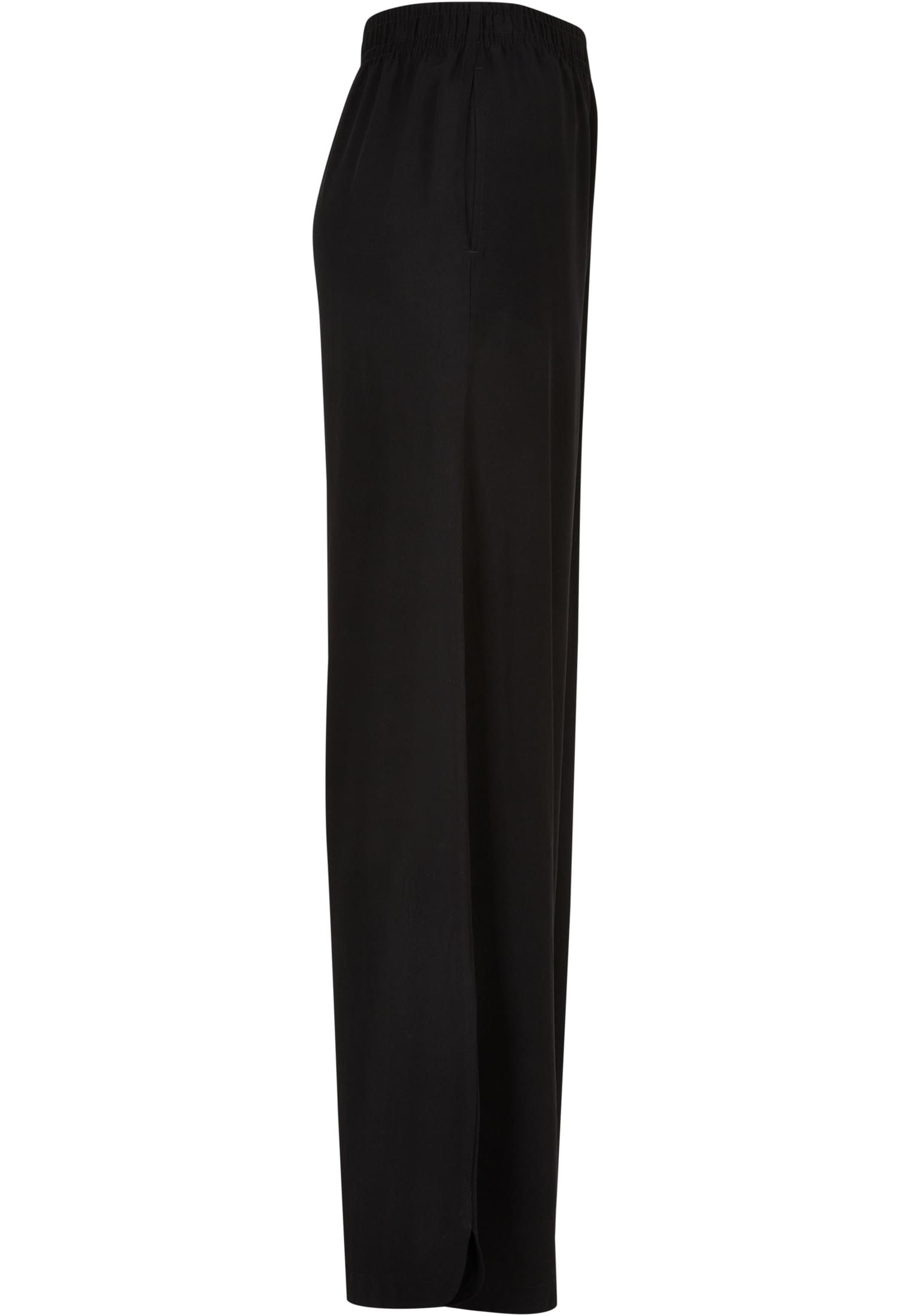 Ladies Wide Leg Viscose Pants | black