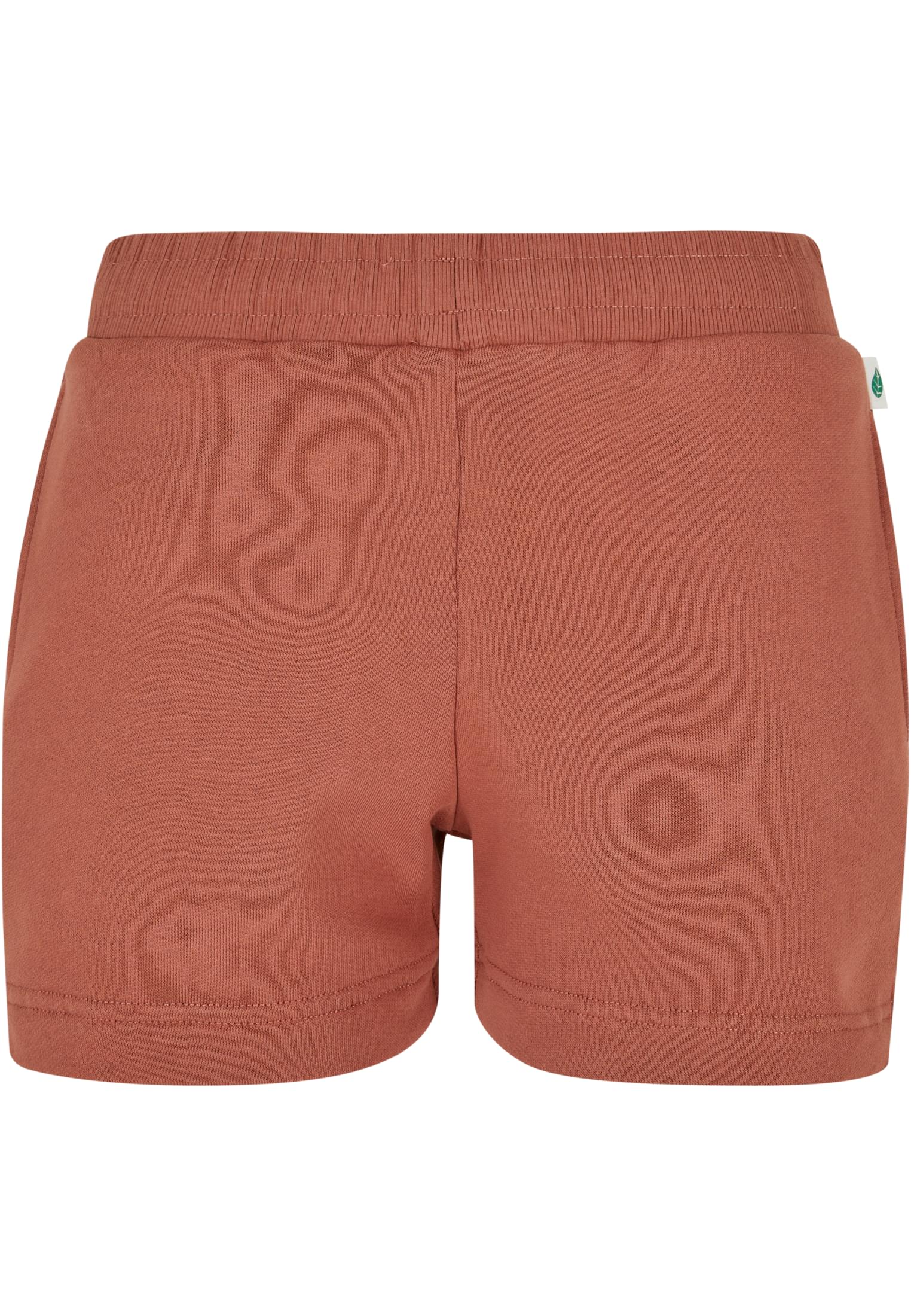 Ladies Organic Terry Shorts | terracotta