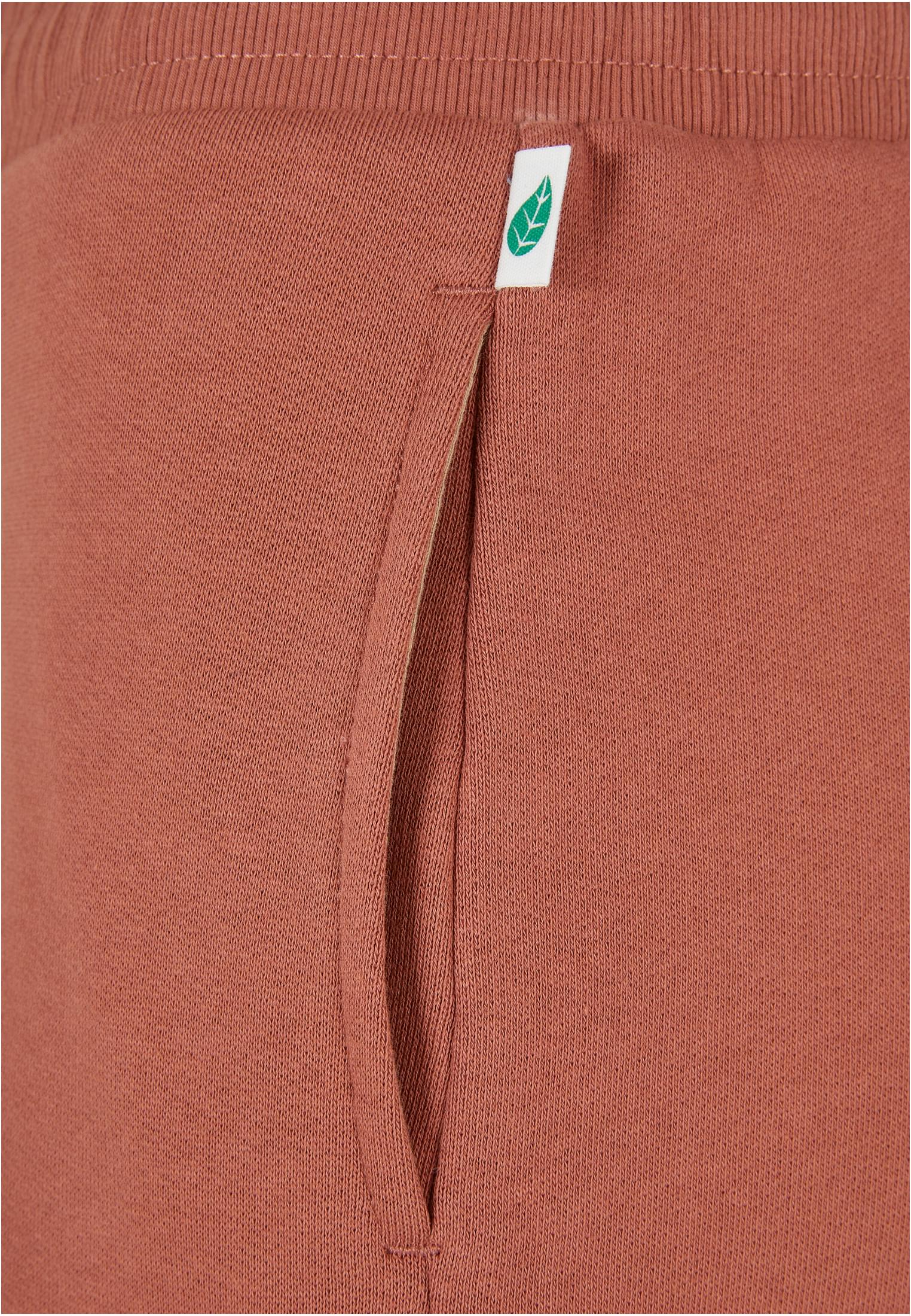 Ladies Organic Terry Shorts | terracotta