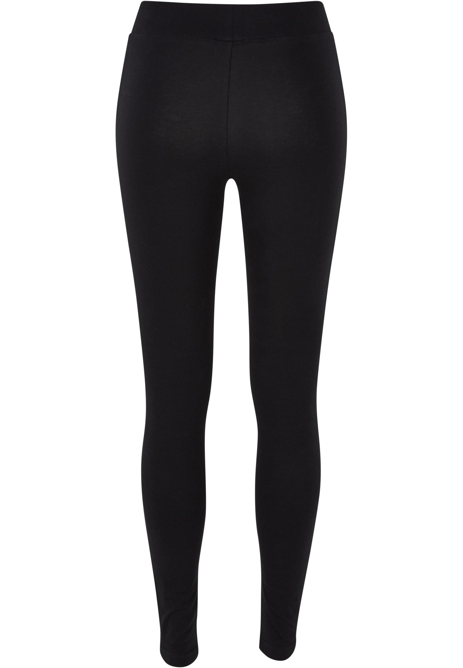 Ladies Crochet Lace Inset Leggings | black