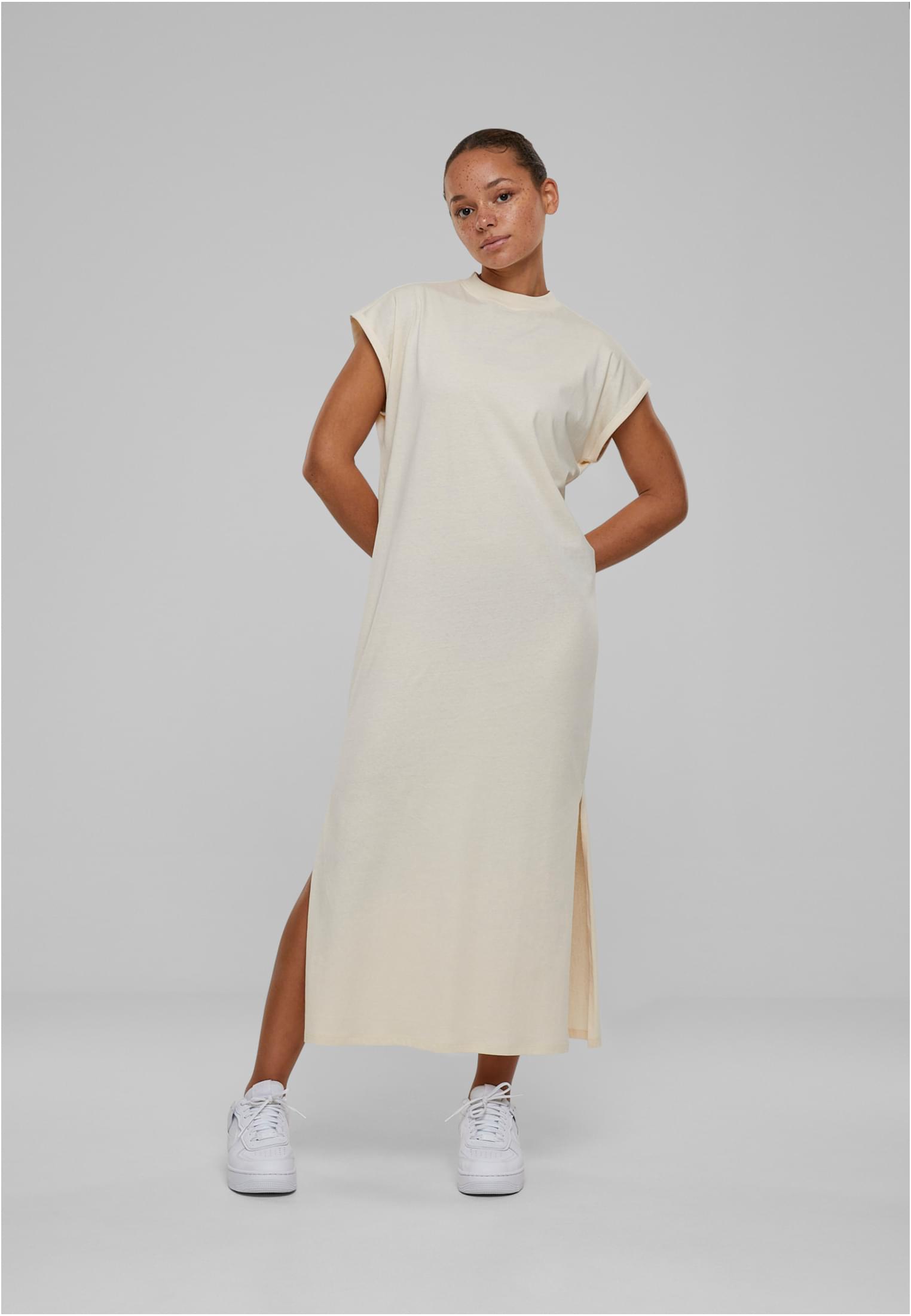 Ladies Long Extended Shoulder Dress | whitesand