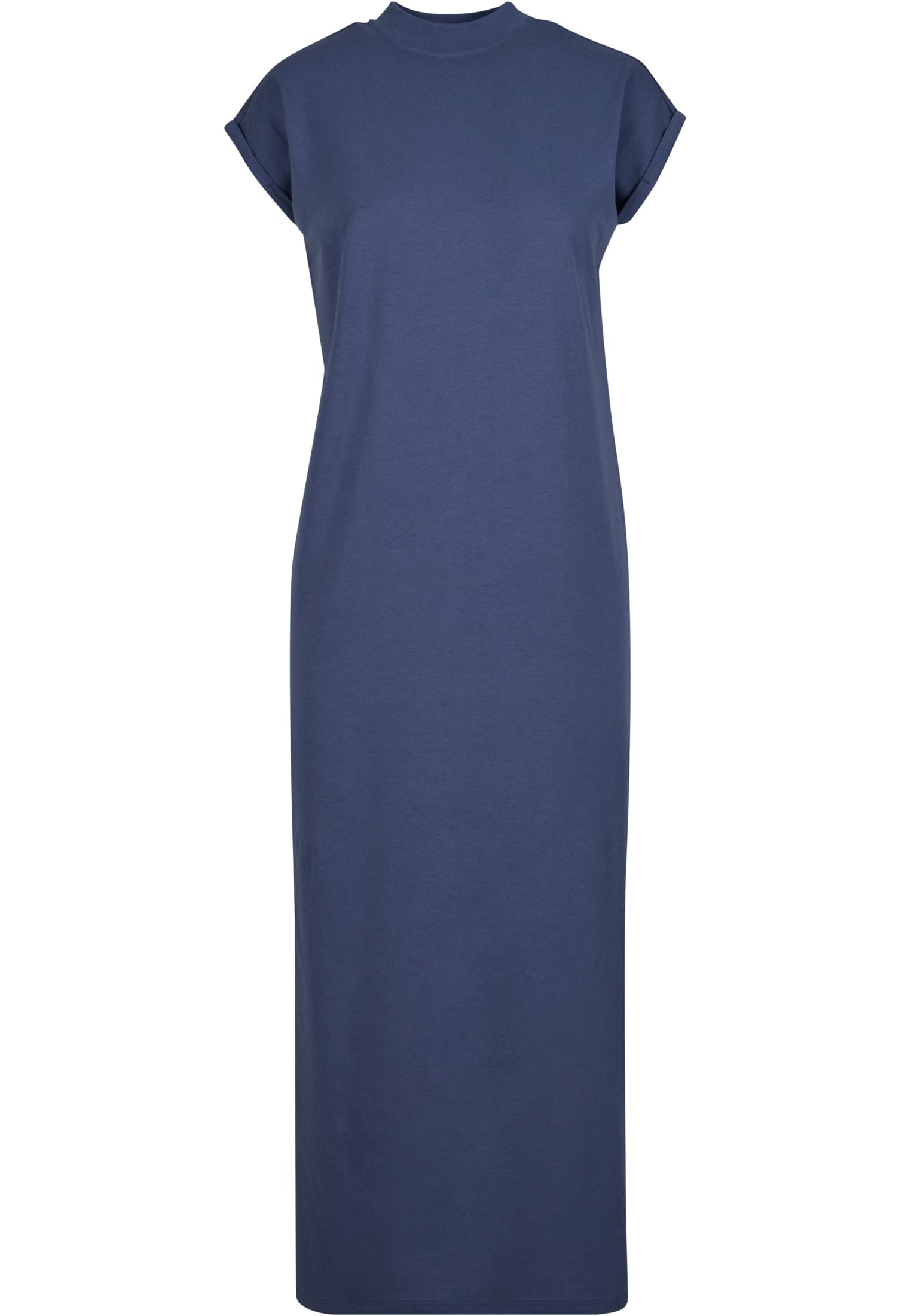 Ladies Long Extended Shoulder Dress | vintageblue