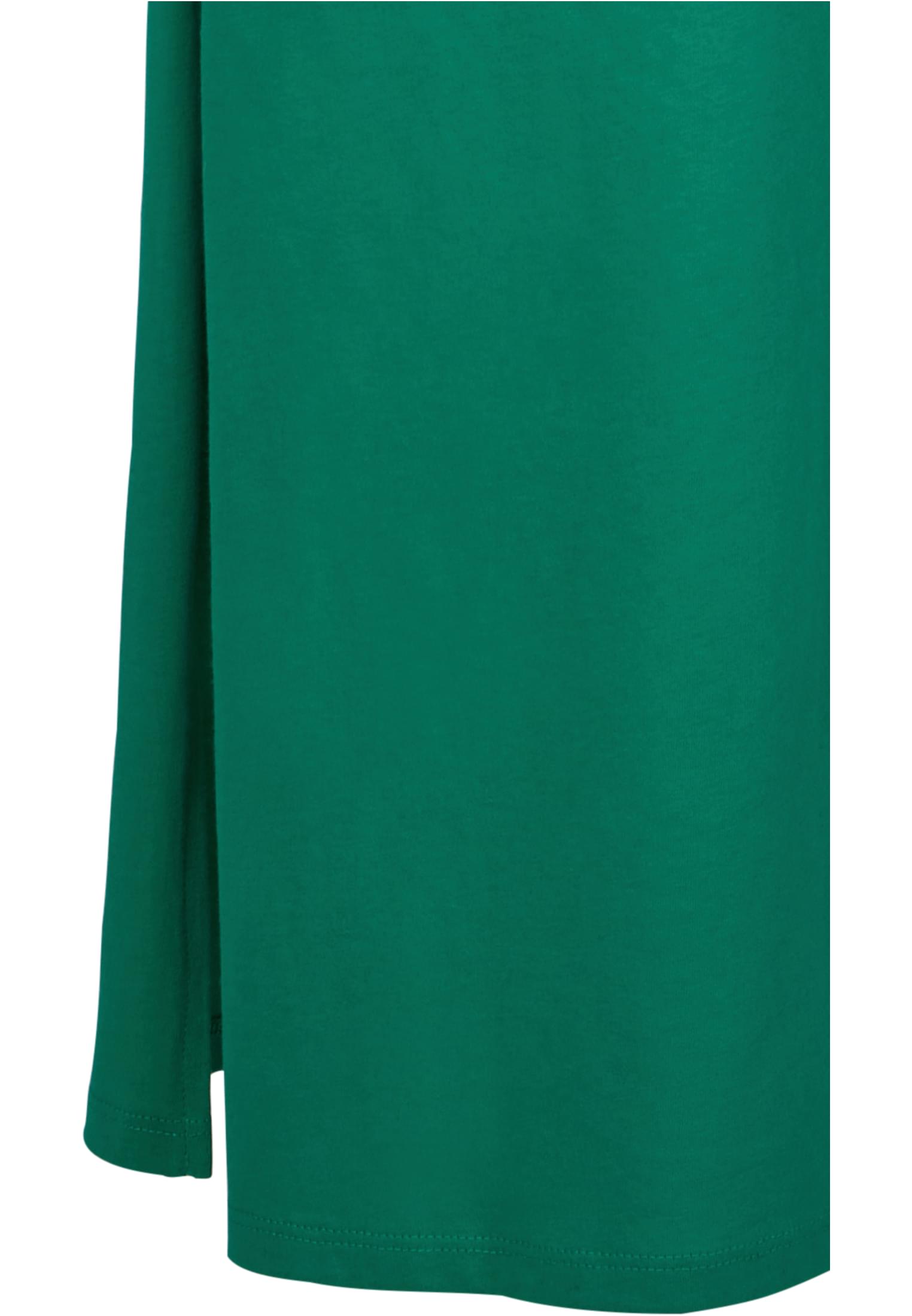 Ladies Long Extended Shoulder Dress | ferngreen