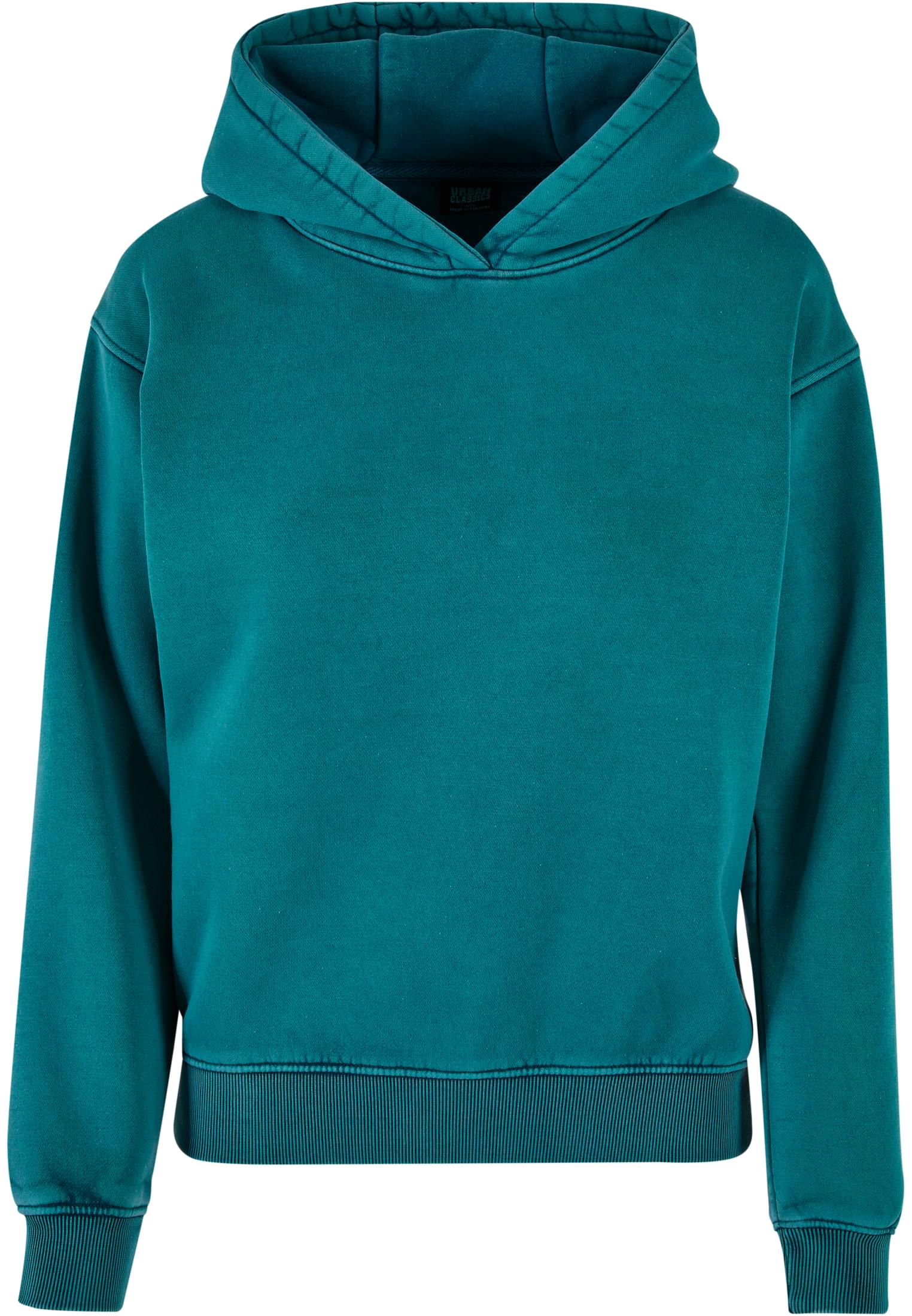 Ladies Stone Washed Hoody | watergreen