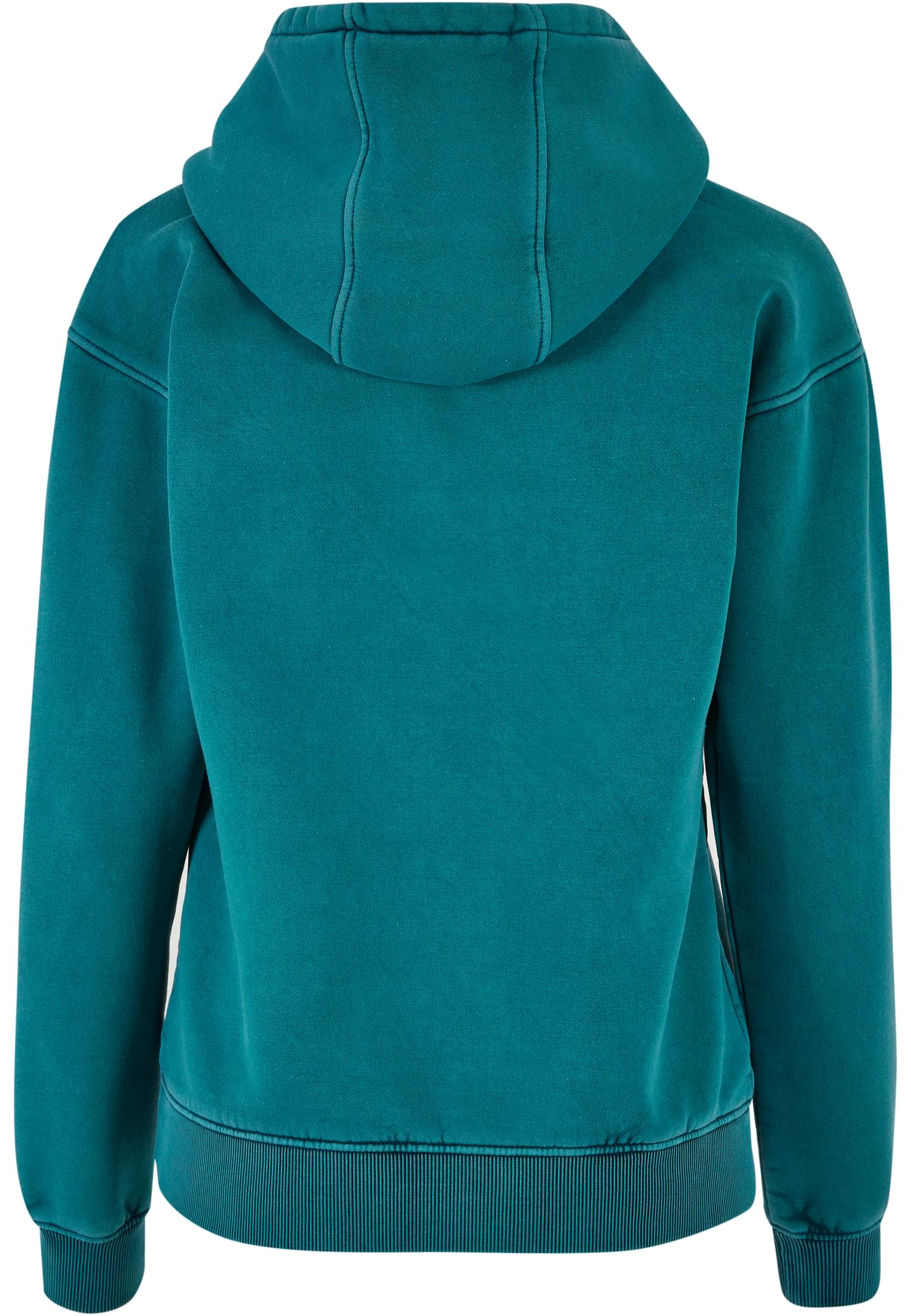 Ladies Stone Washed Hoody | watergreen