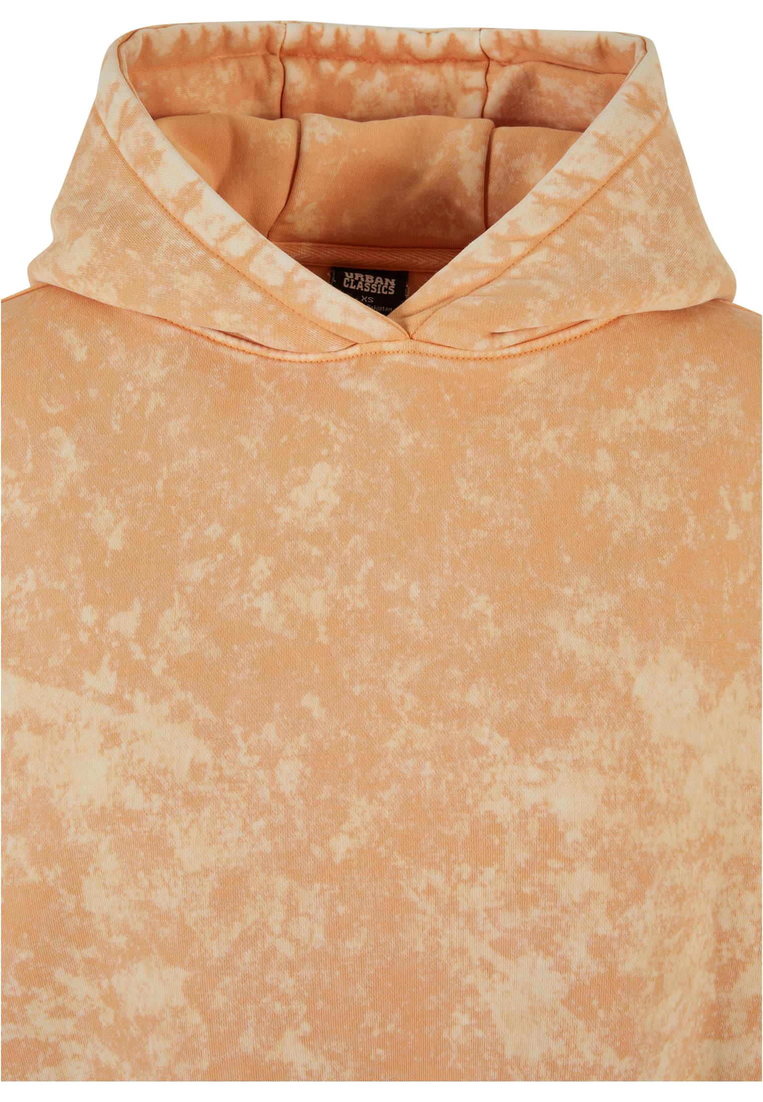 Ladies Oversized Towel Washed Hoody | paleorange