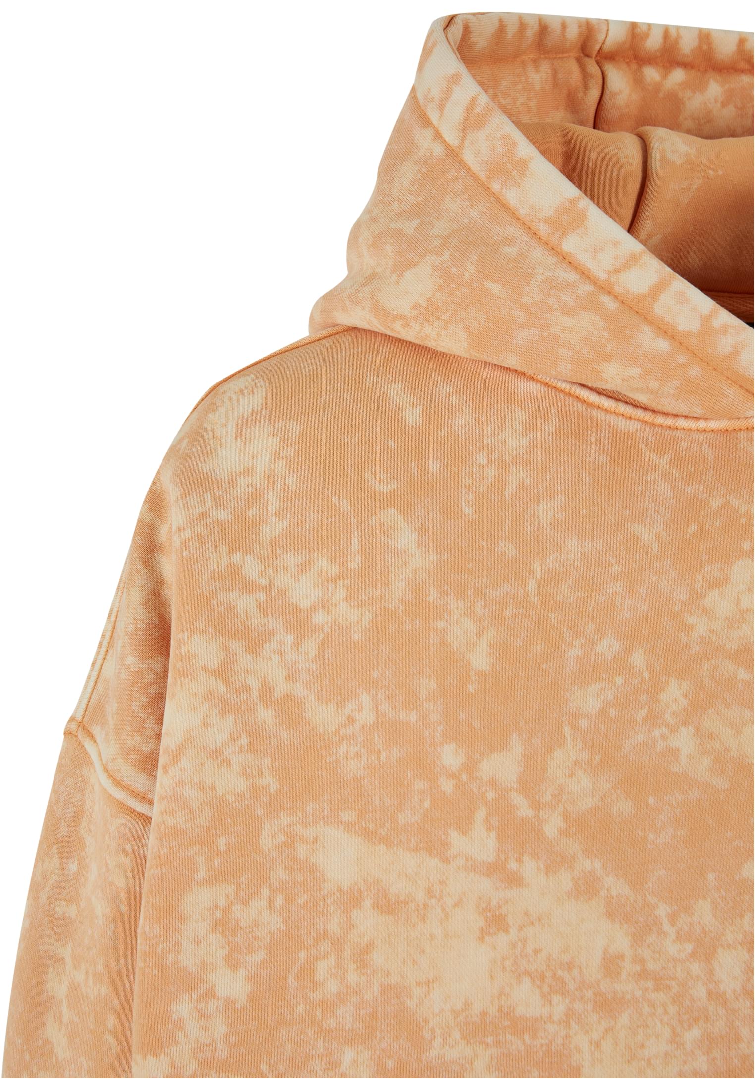 Ladies Oversized Towel Washed Hoody | paleorange