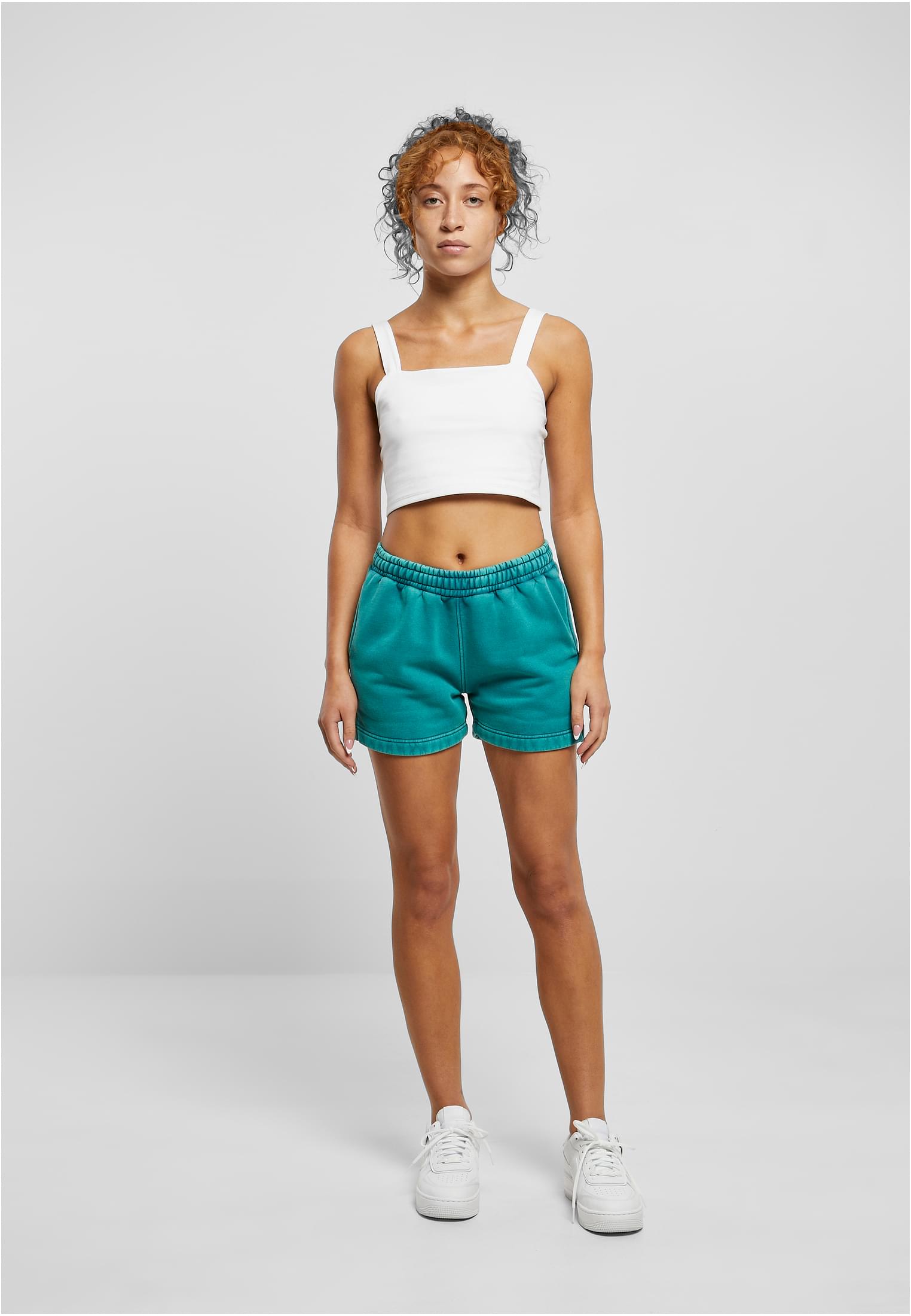 Ladies Stone Washed Shorts | watergreen