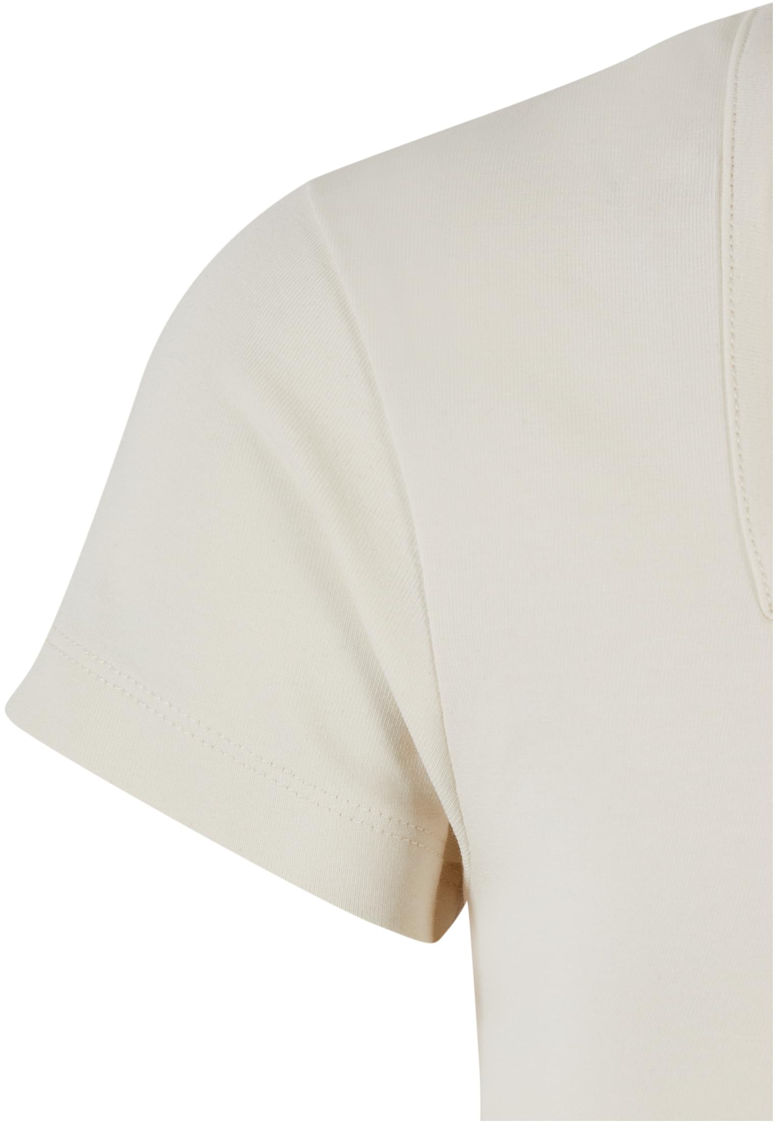 Ladies Organic Asymmetric Neckline Tee | whitesand