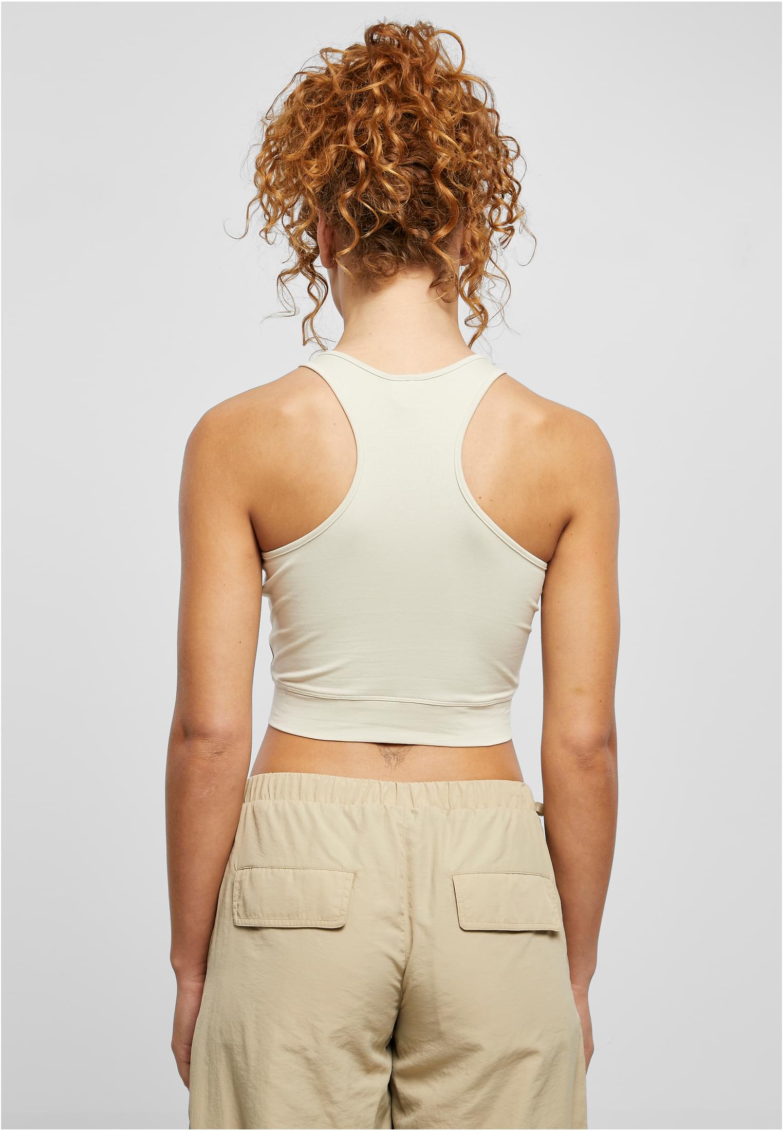 Ladies Cropped Knot Top | softseagrass