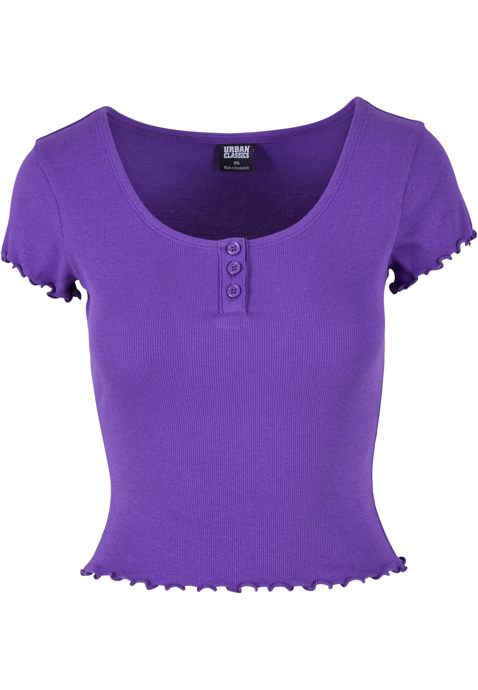 Ladies Rib Babylock Tee | realviolet