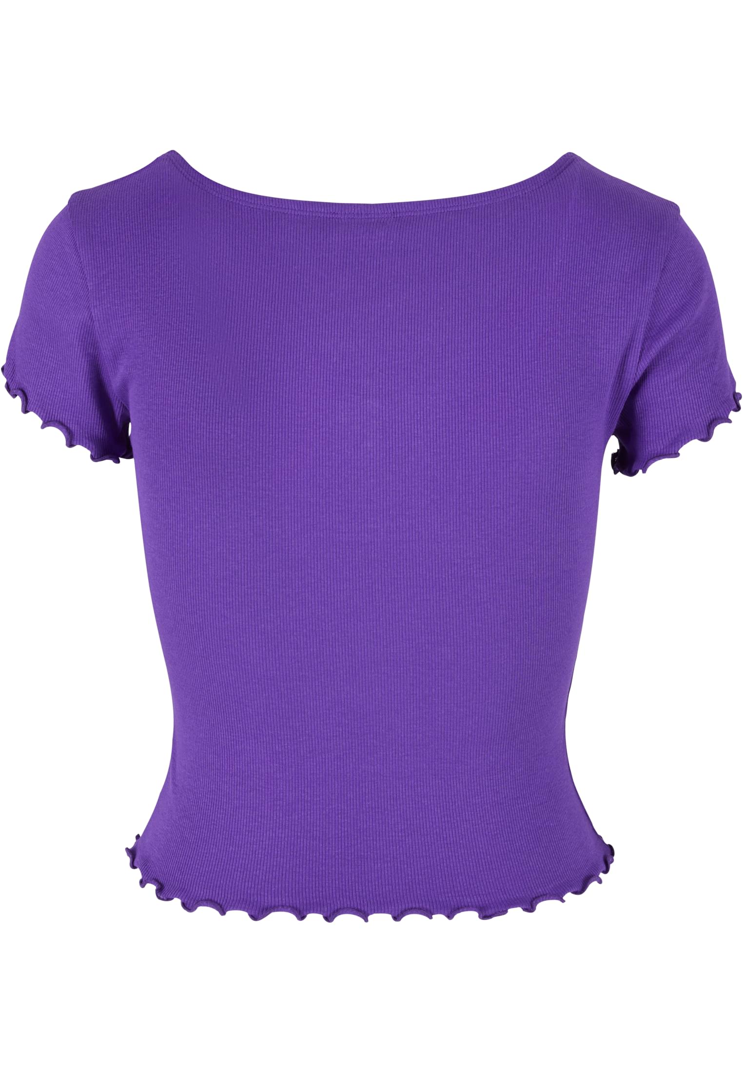 Ladies Rib Babylock Tee | realviolet