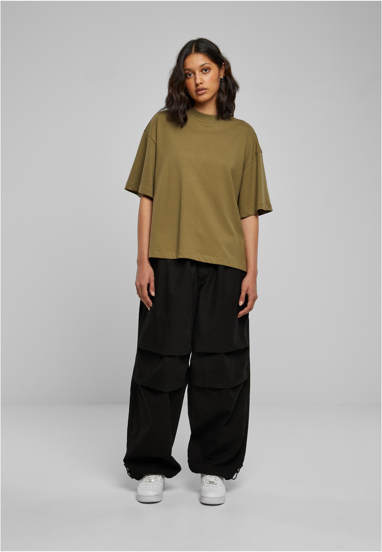 Ladies Organic Heavy Slit Tee | tiniolive