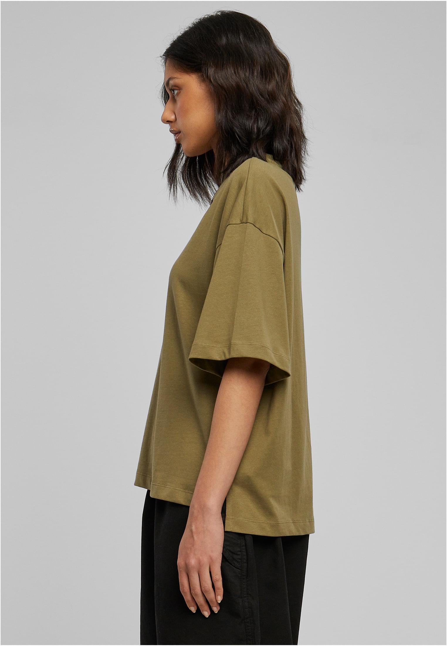 Ladies Organic Heavy Slit Tee | tiniolive