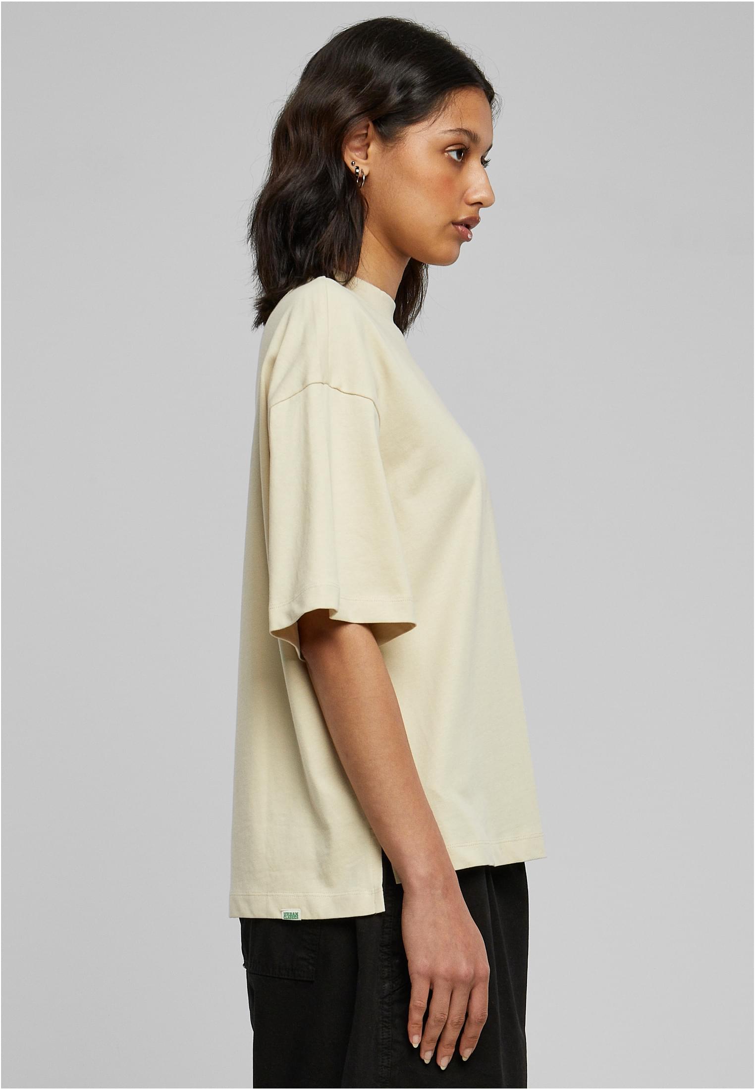 Ladies Organic Heavy Slit Tee | sand