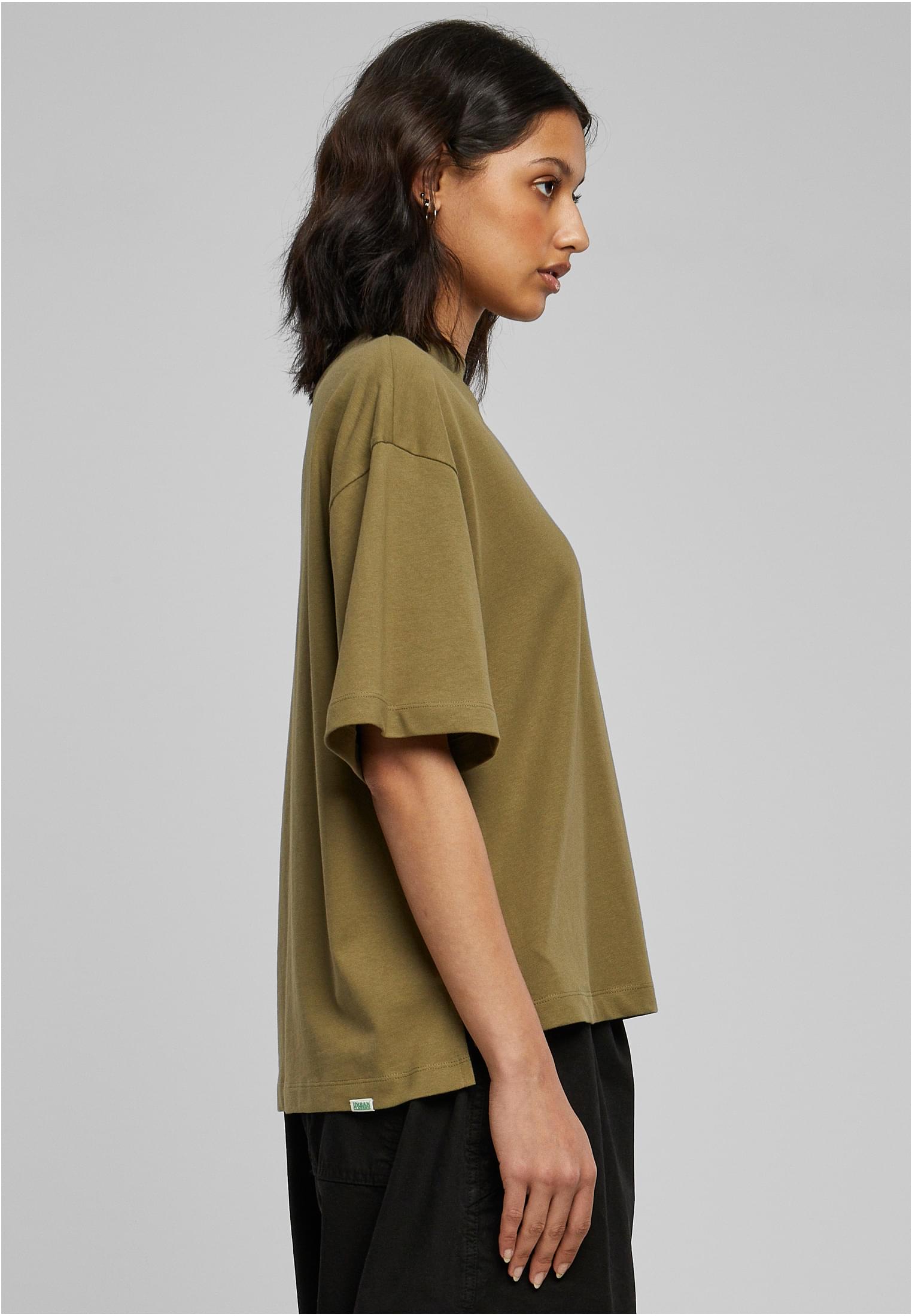 Ladies Organic Heavy Slit Tee | tiniolive