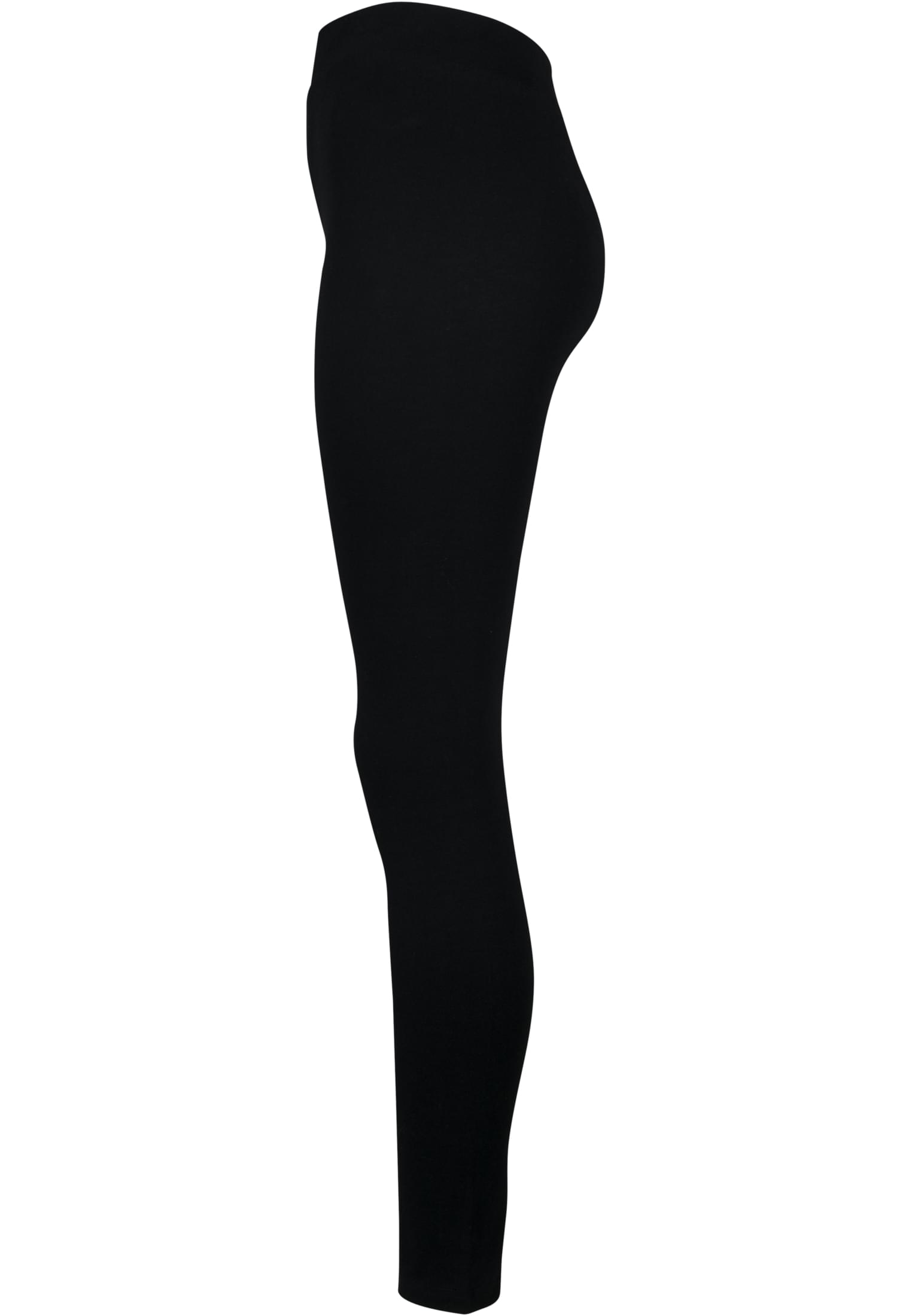 Ladies Jersey Leggings 2-Pack | black+black