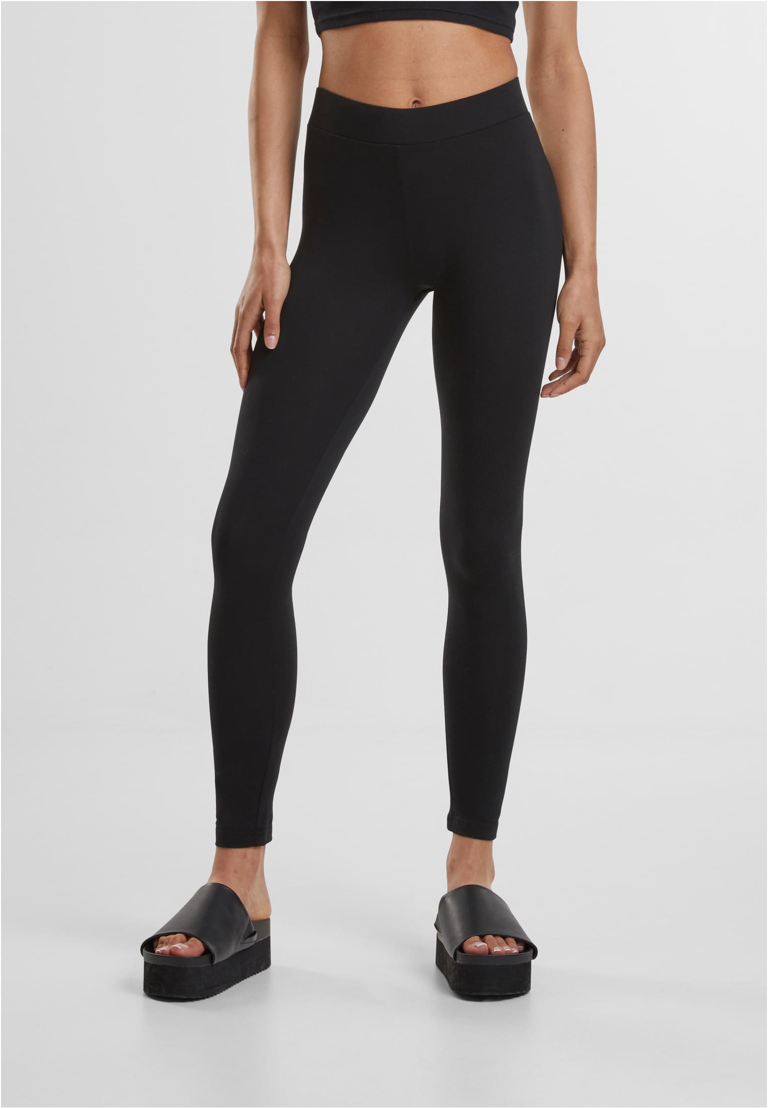 Ladies Jersey Leggings | black